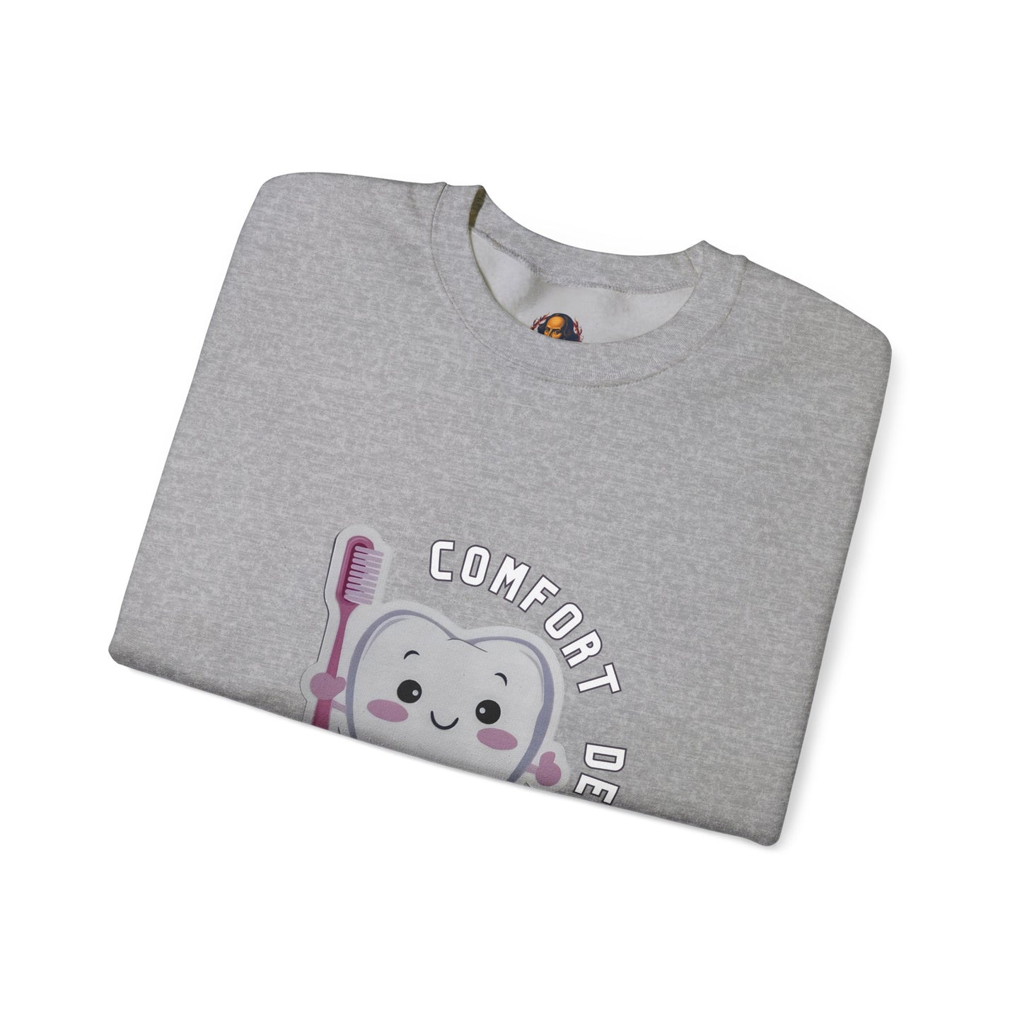 Comfort Dental Front Logo Crewneck Sweatshirt Unisex