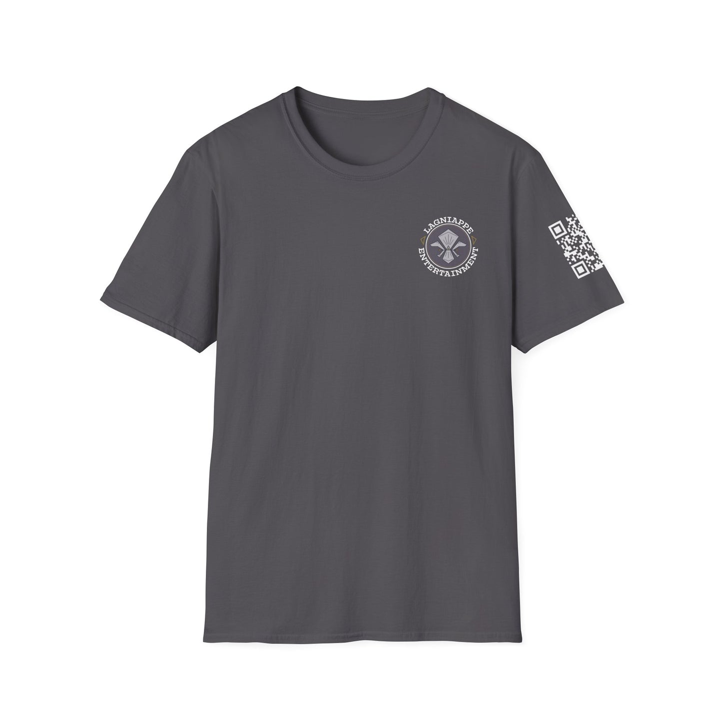 Lagniappe Entertainment Light Color Logo - Unisex Graphic Tee for Music Lovers, Casual Wear, Concerts, Gifts for Him/Her, Everyday T-Shirt