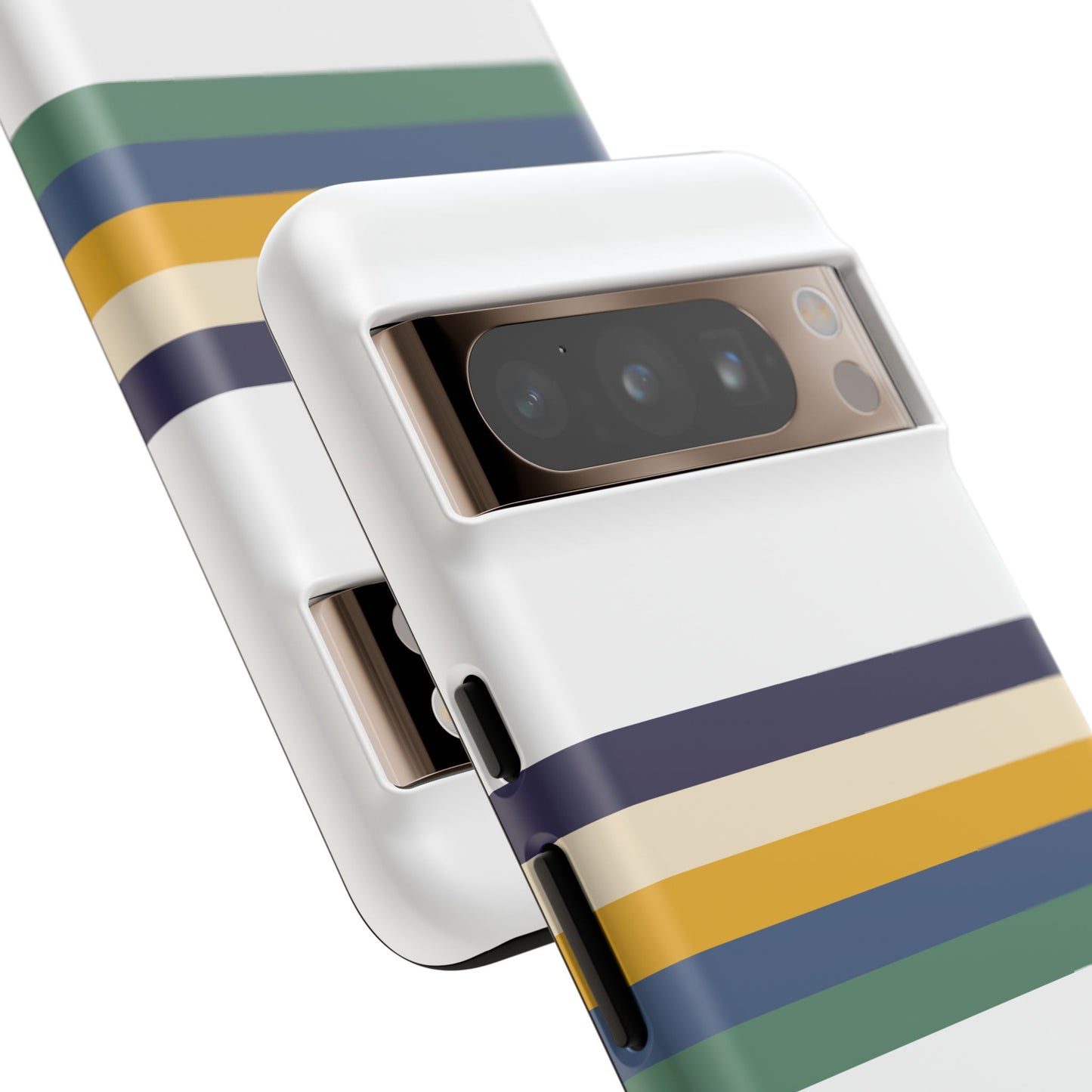 LTW Color Stripe and Monogram Tough Phone Case - Google Pixel