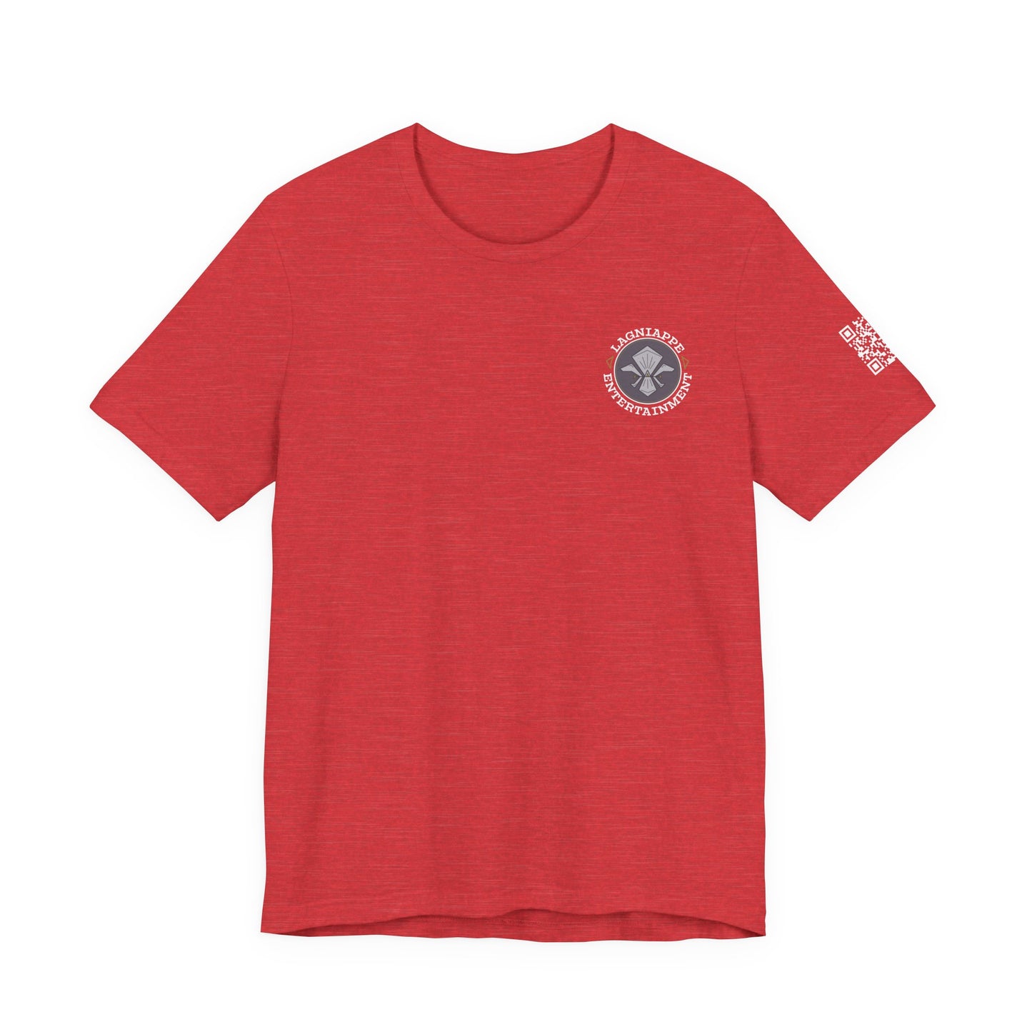 Lagniappe Entertainment Light Color Logo - Unisex Graphic Tee for Music Lovers, Casual Wear, Concerts, Gifts for Him/Her, Everyday T-Shirt