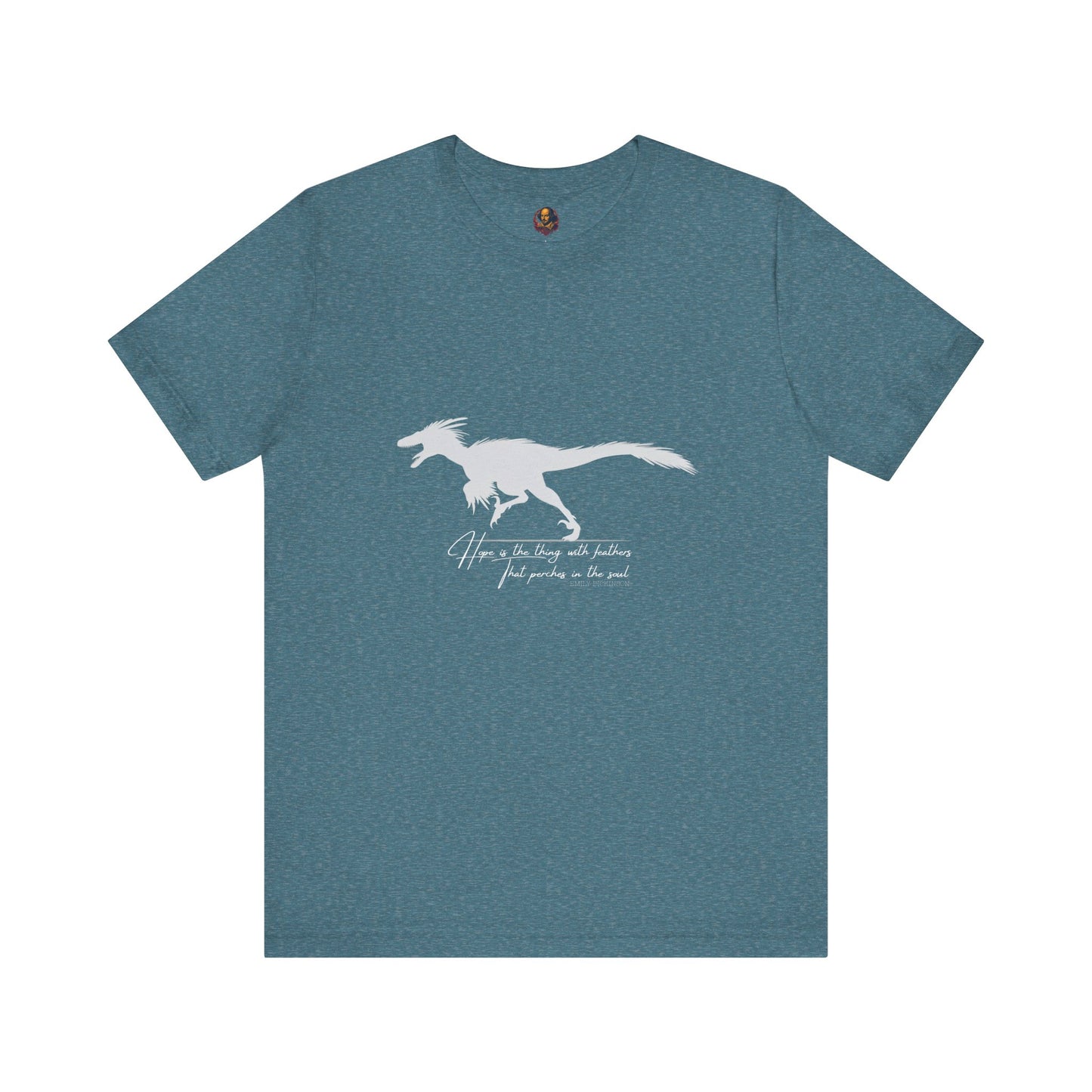 Hope is the thing with feathers Unisex Tee