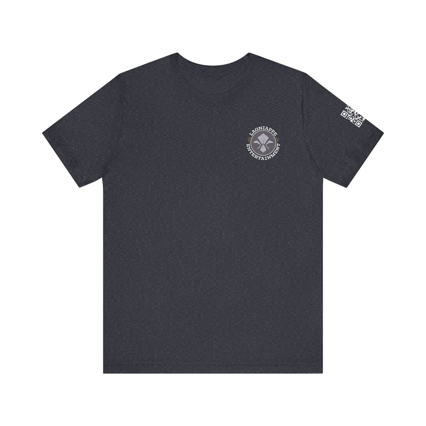 Lagniappe Entertainment Light Color Logo - Unisex Graphic Tee for Music Lovers, Casual Wear, Concerts, Gifts for Him/Her, Everyday T-Shirt
