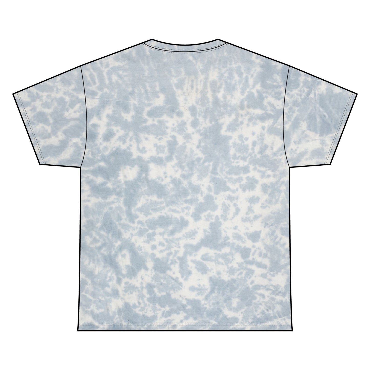 All the World's a Stage Tie Dye Cotton Tee Unisex