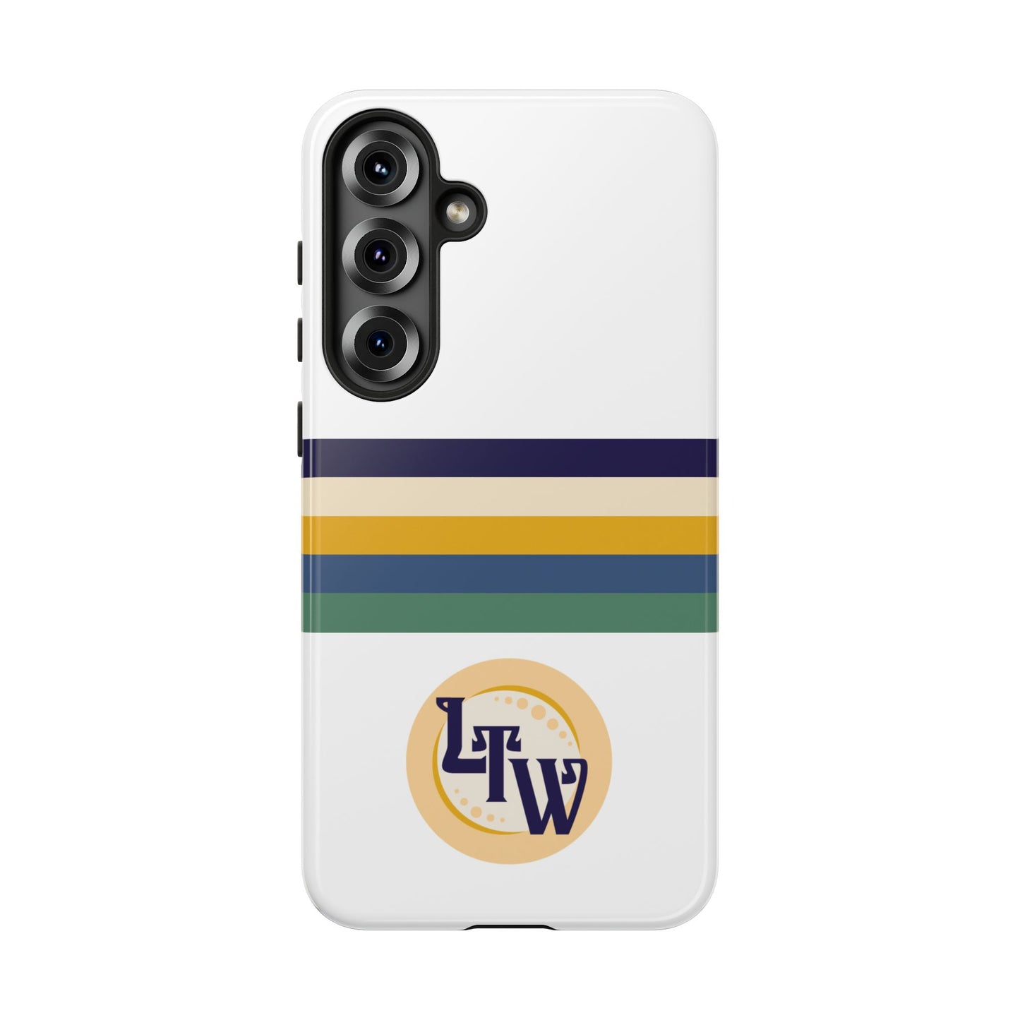 LTW Color Stripe and Monogram Tough Phone Case - Samsung