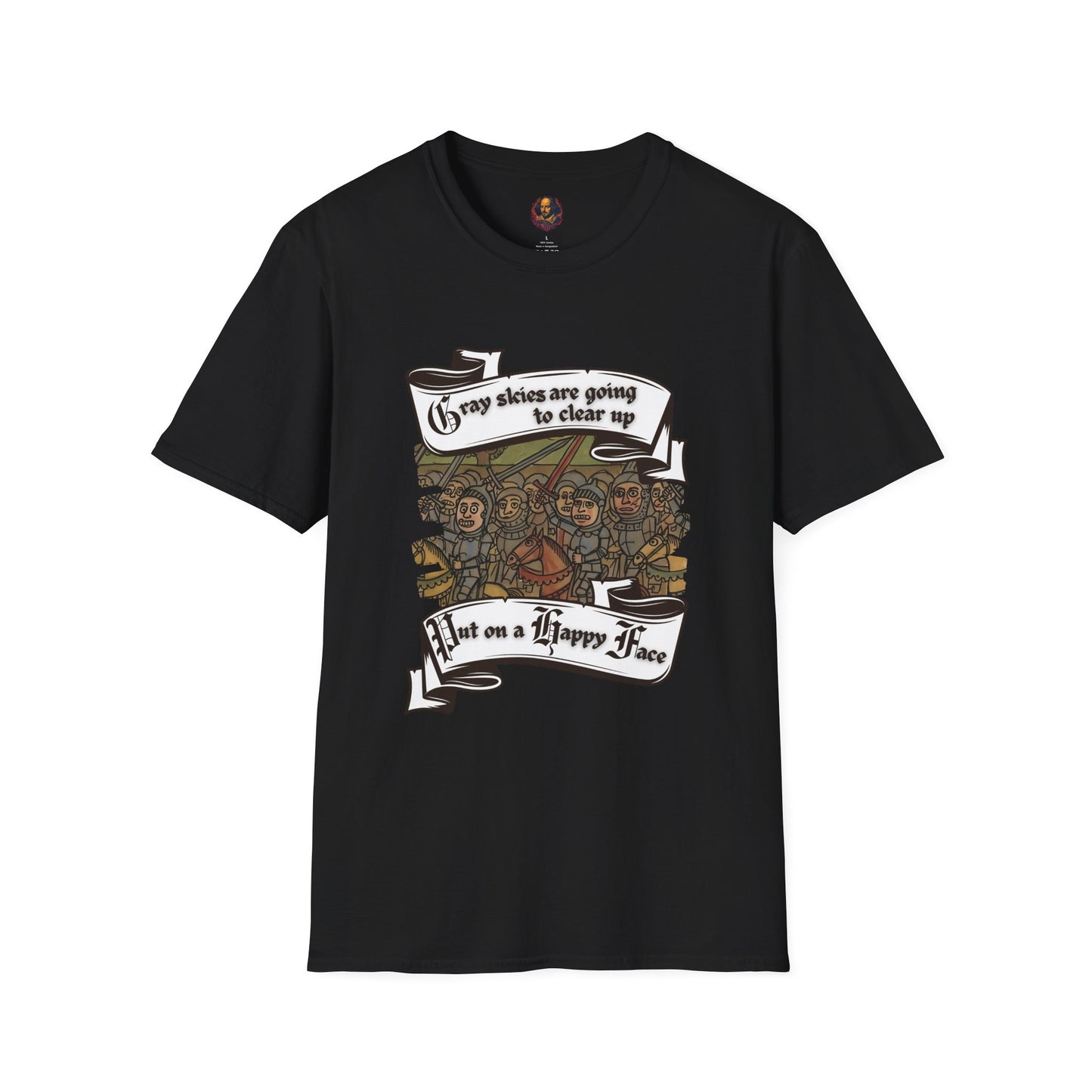 Put on a Happy Face Softstyle Unisex Tee