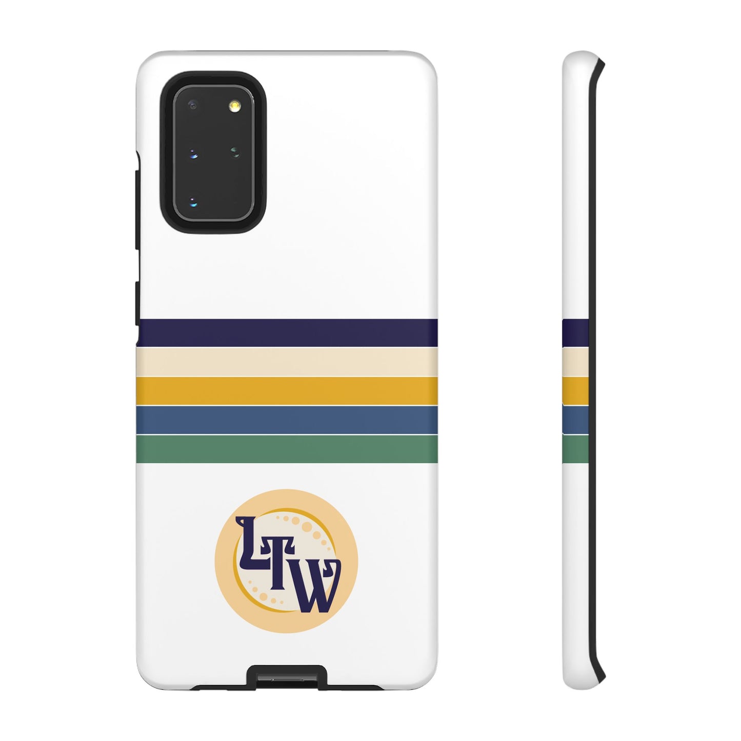 LTW Color Stripe and Monogram Tough Phone Case - Samsung