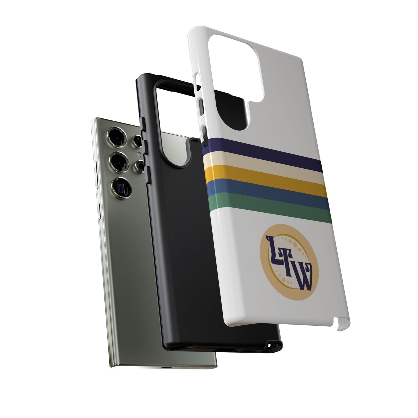 LTW Color Stripe and Monogram Tough Phone Case - Samsung