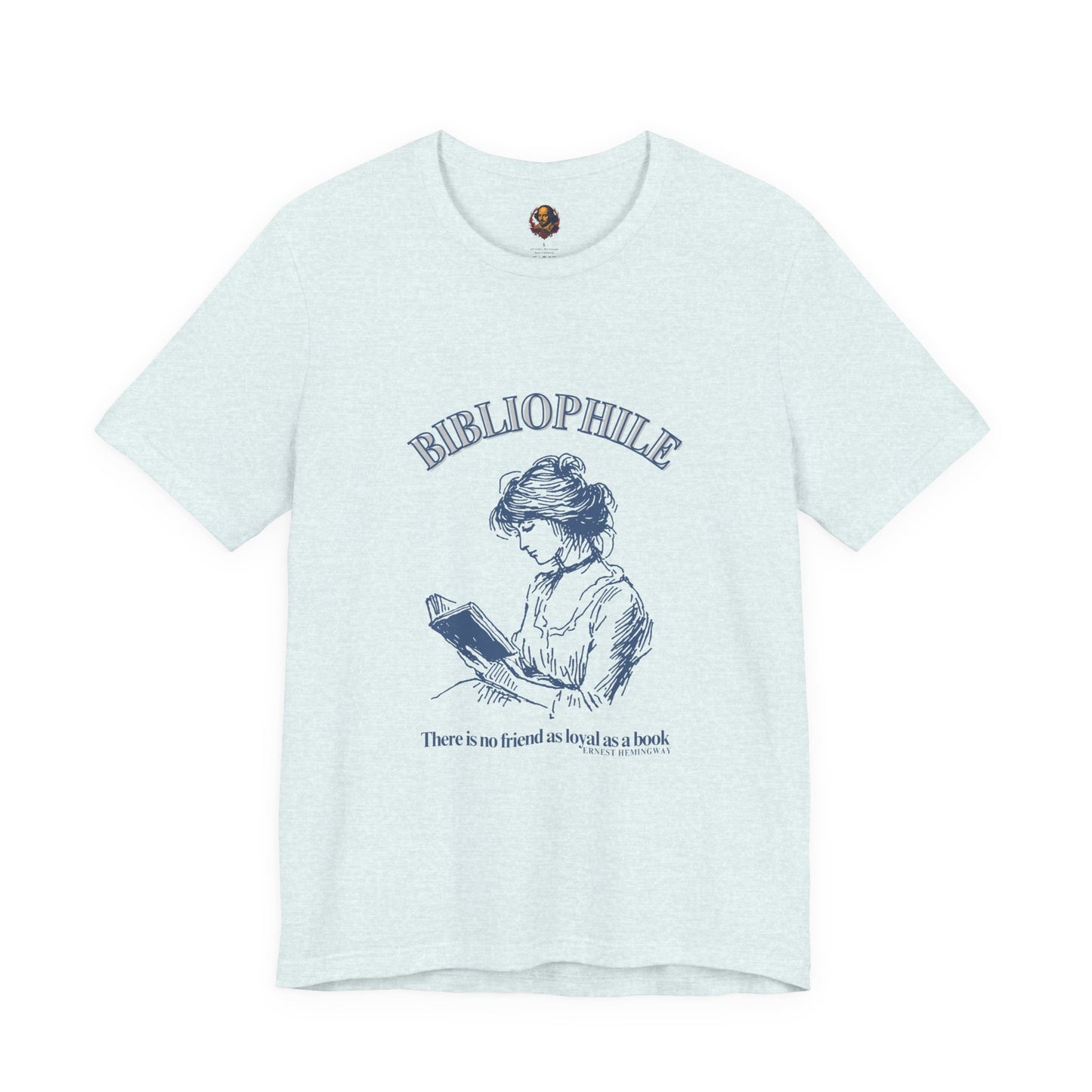 Bibliophile Unisex Tee - Alternate Shirt Type