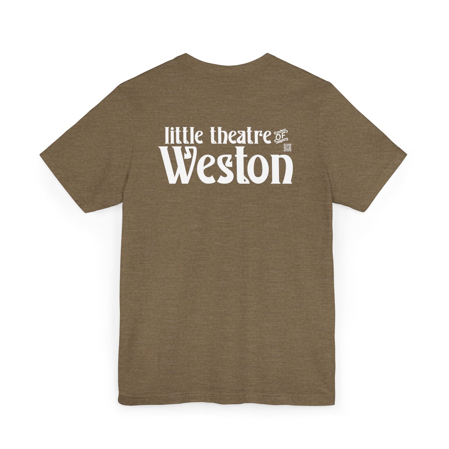 LTW White Monogram Unisex Jersey T-Shirt