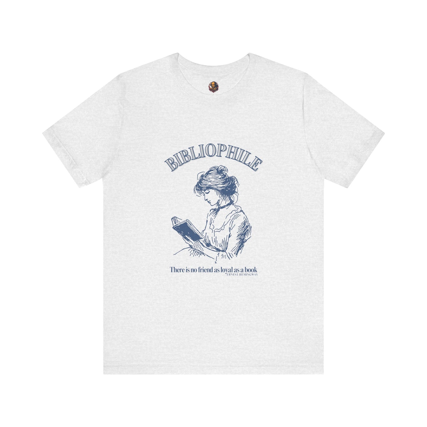 Bibliophile Unisex Tee - Alternate Shirt Type