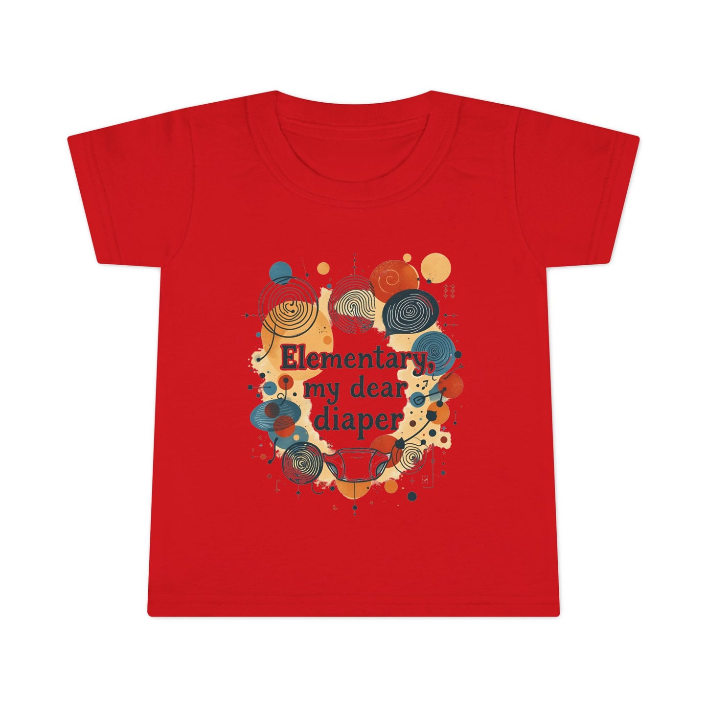 Elementary, My Dear Diaper Toddler Tee