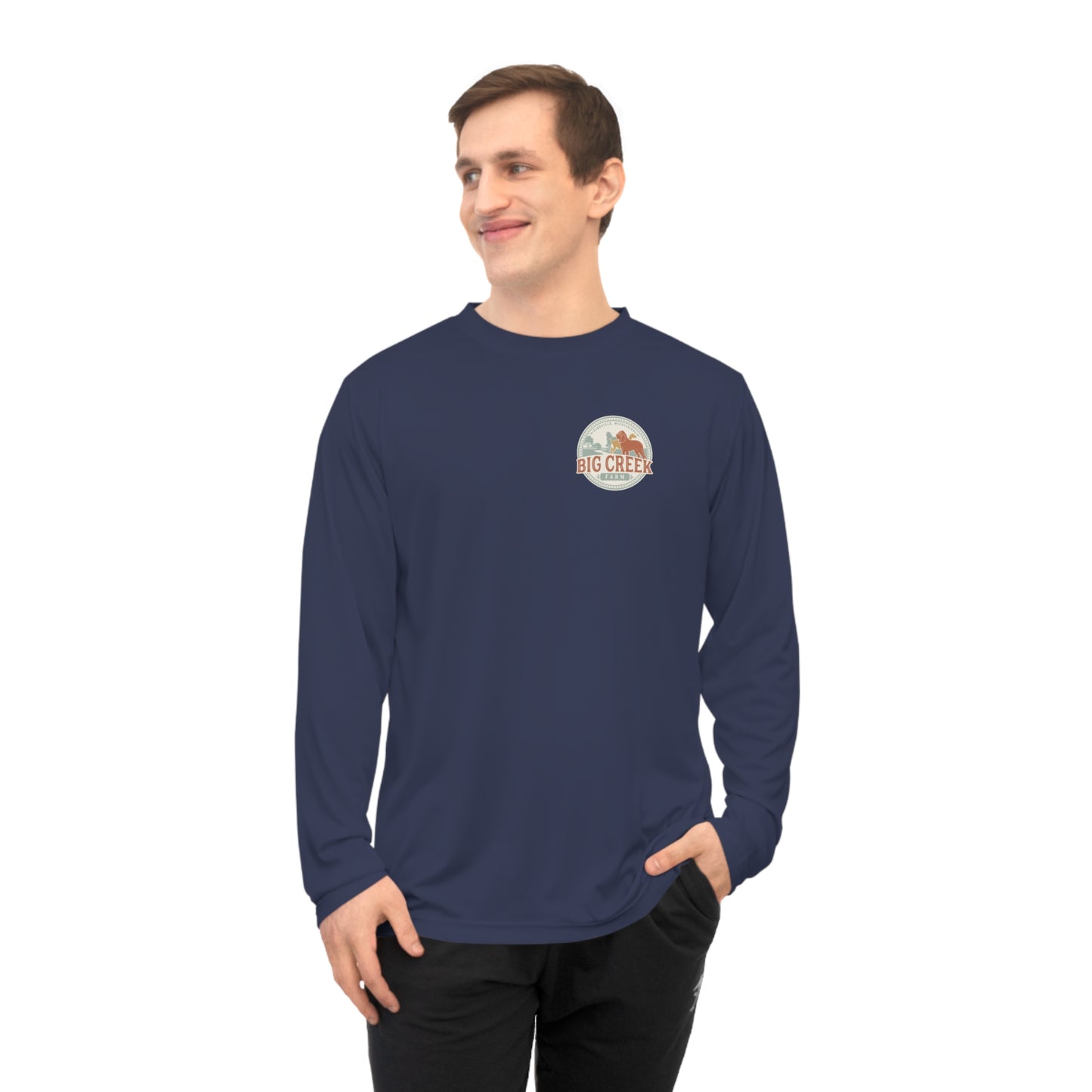 Big Creek Farm Unisex Performance Long Sleeve Shirt
