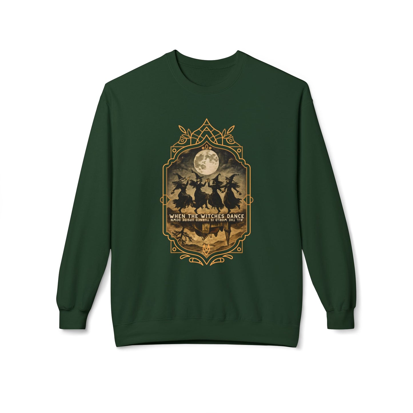 When the witches dance, all the world is turned upside down Unisex Long Sleeve Tee