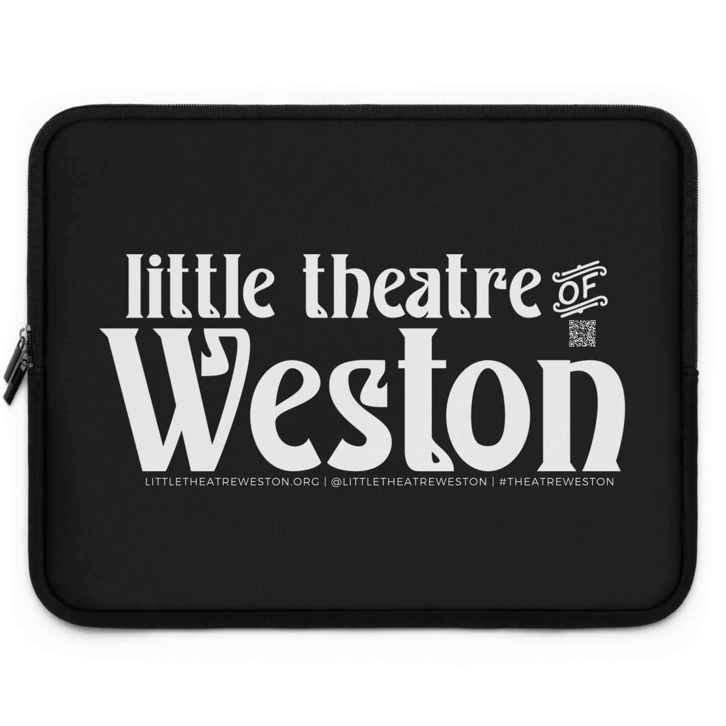 LTW White Logo Laptop Sleeve