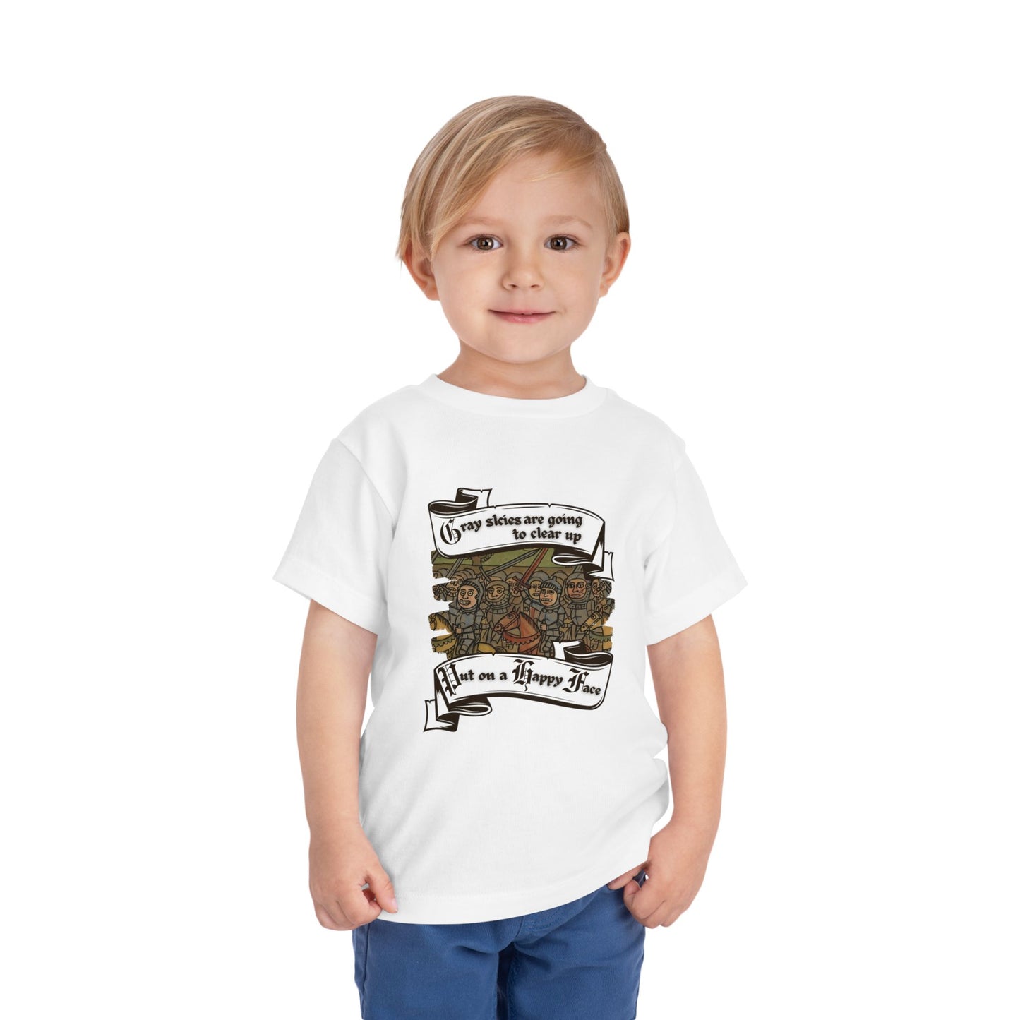 Put on a Happy Face Toddler Tee