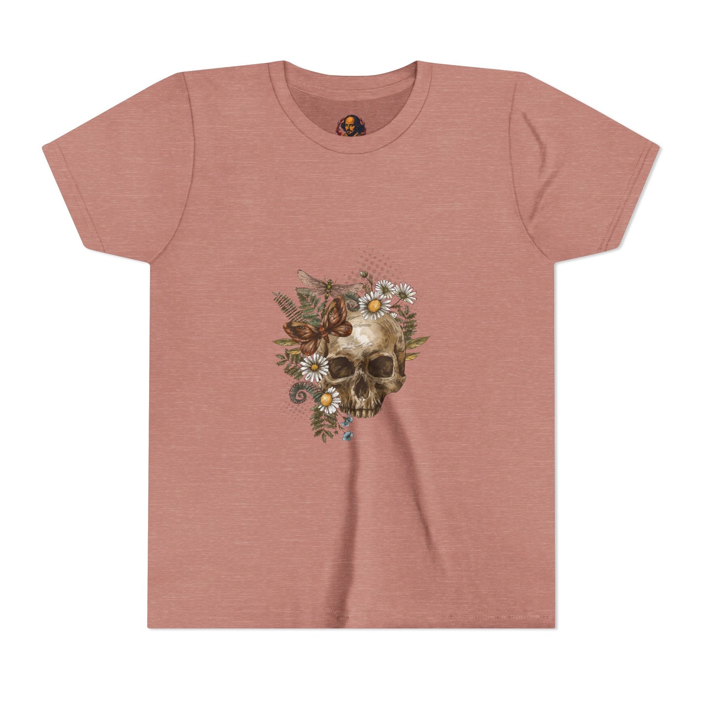 Goblincore Skull Youth Short Sleeve Tee