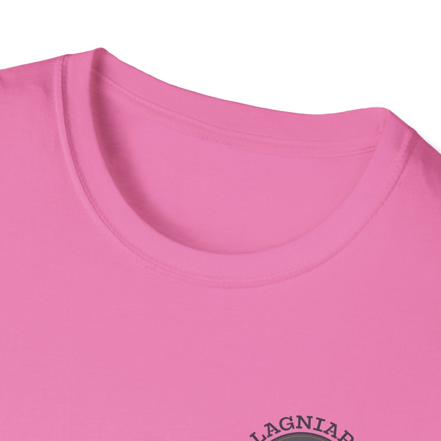 Lagniappe Entertainment Dark Color Logo - Unisex Jersey Tee, Casual Tee, Graphic T-Shirt, Unique Gift, Birthday Gift, Music Festival Apparel