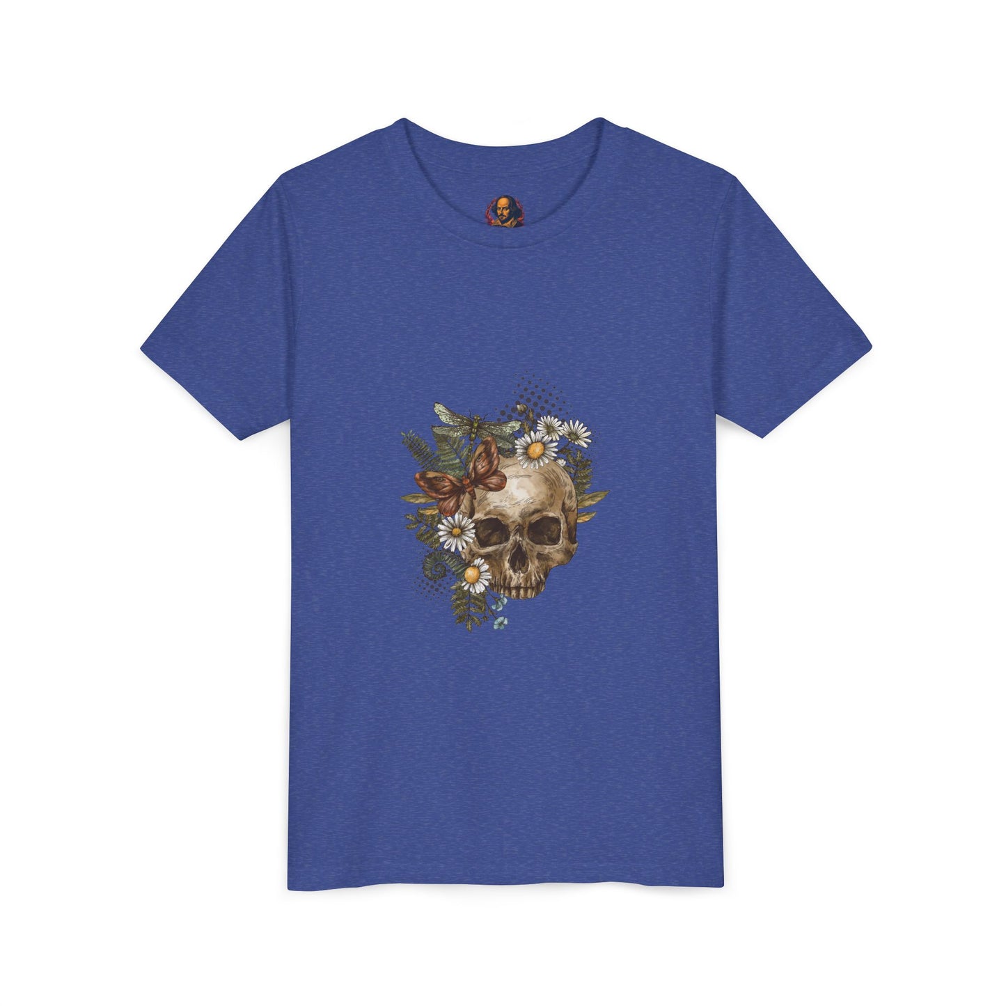 Goblincore Skull Youth Short Sleeve Tee