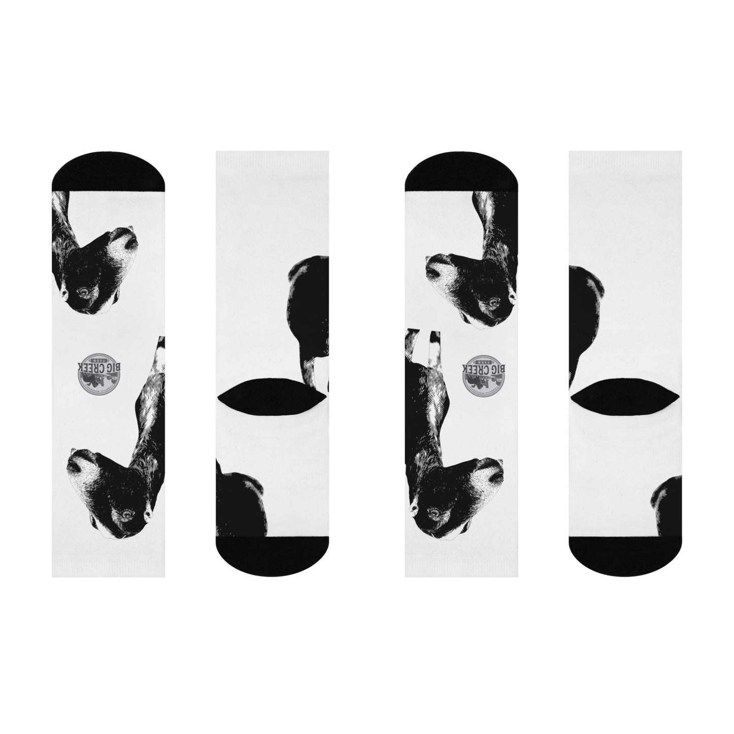 Nevermore Cushioned Crew Socks