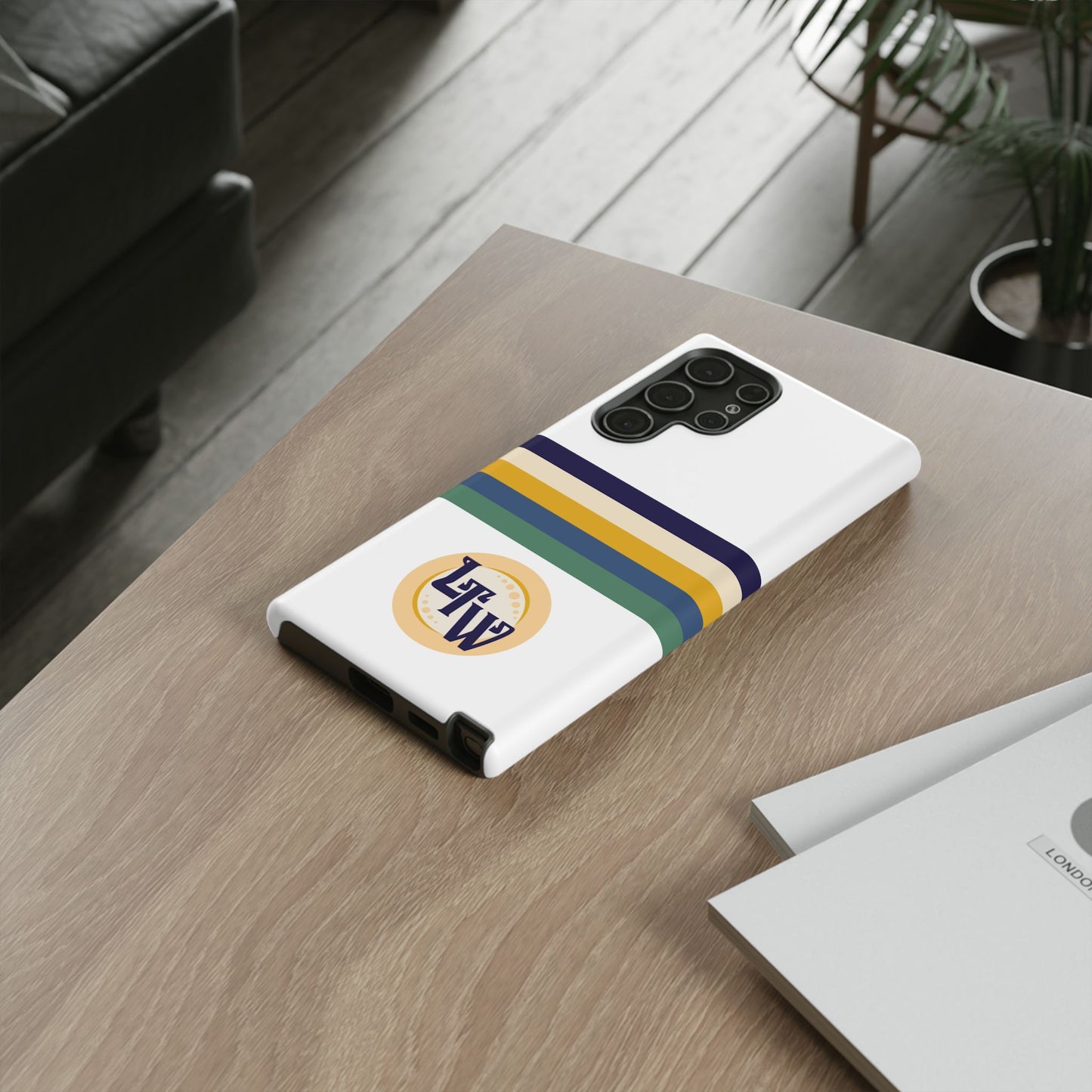 LTW Color Stripe and Monogram Tough Phone Case - Samsung