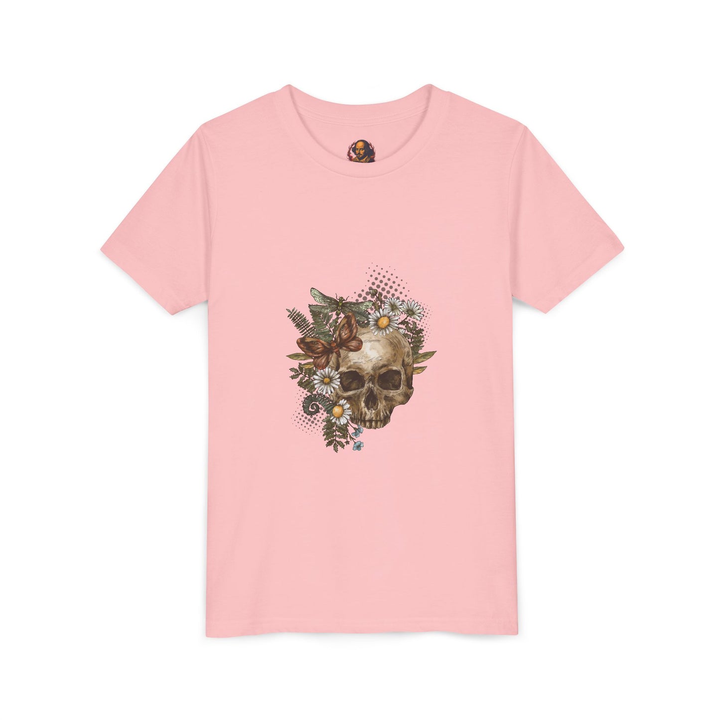 Goblincore Skull Youth Short Sleeve Tee