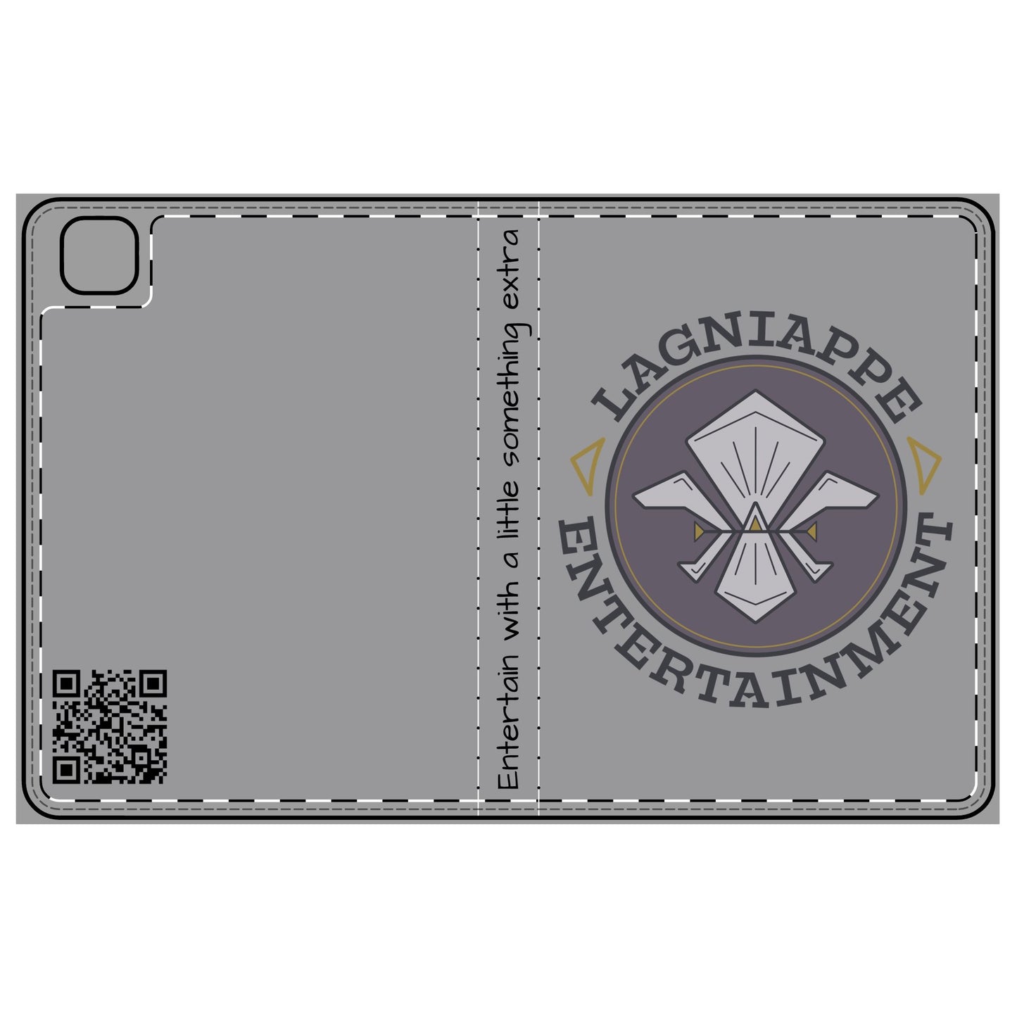 Lagniappe Entertainment iPad Tablet Folio Case