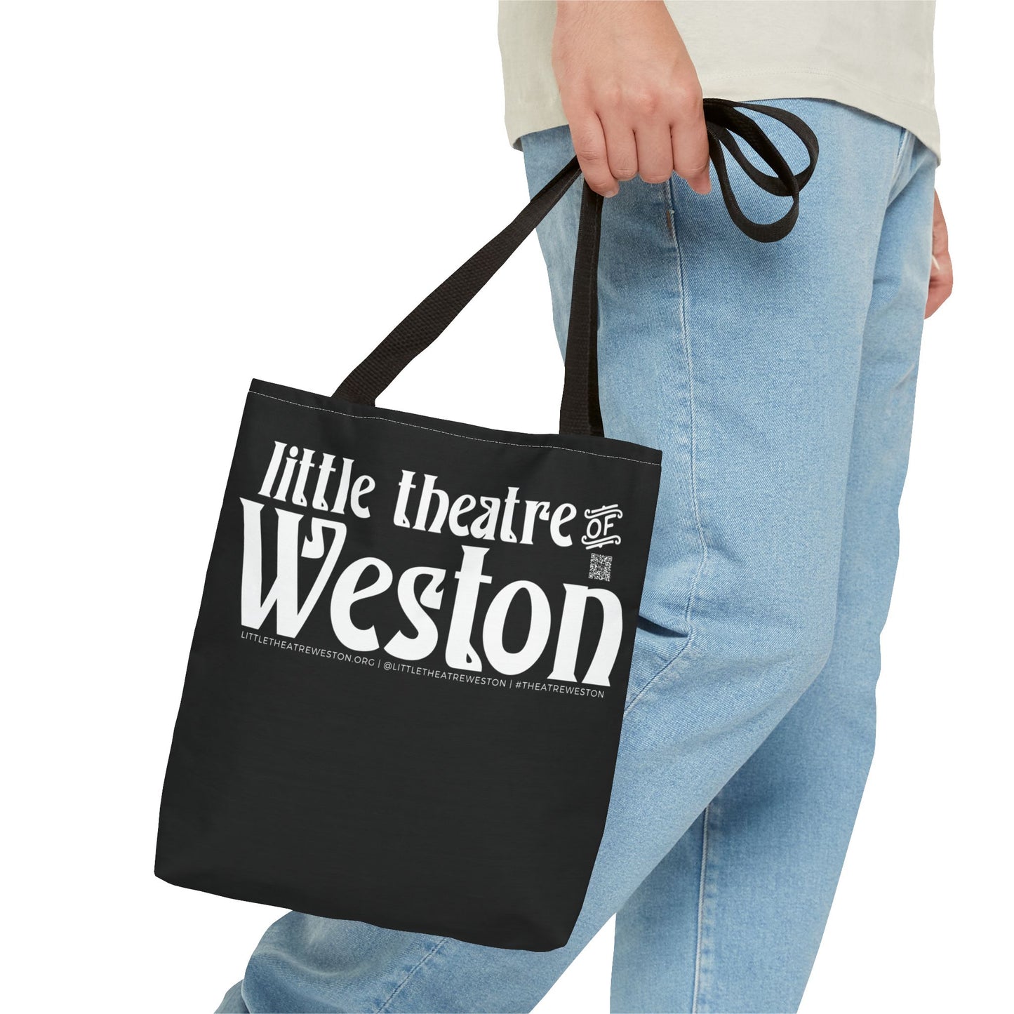 LTW White Logo Tote Bag