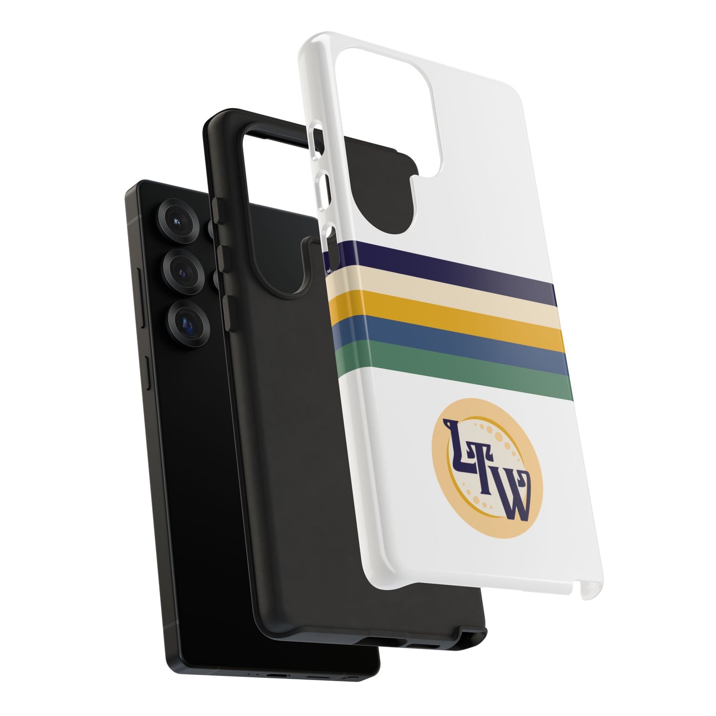 LTW Color Stripe and Monogram Tough Phone Case - Samsung