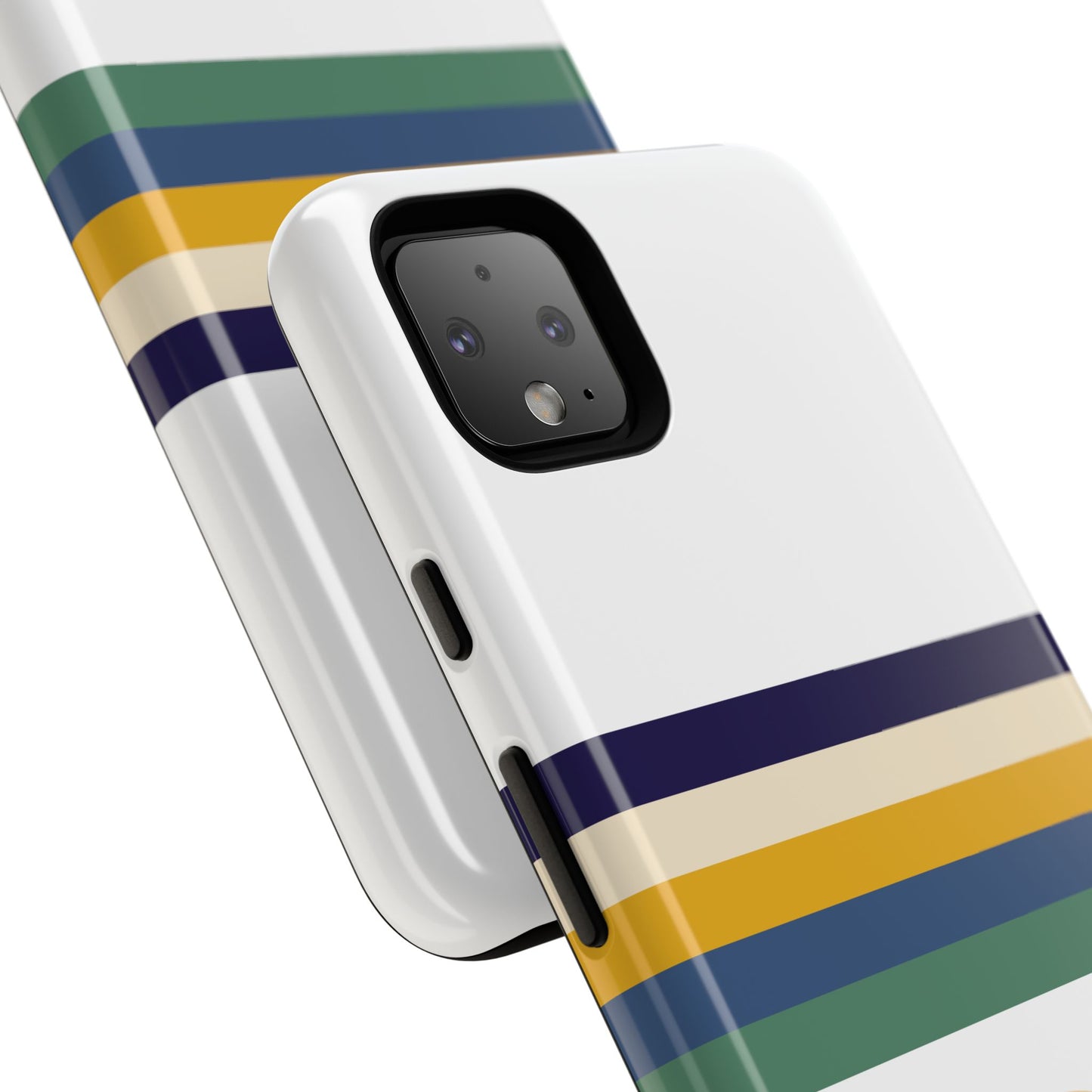 LTW Color Stripe and Monogram Tough Phone Case - Google Pixel