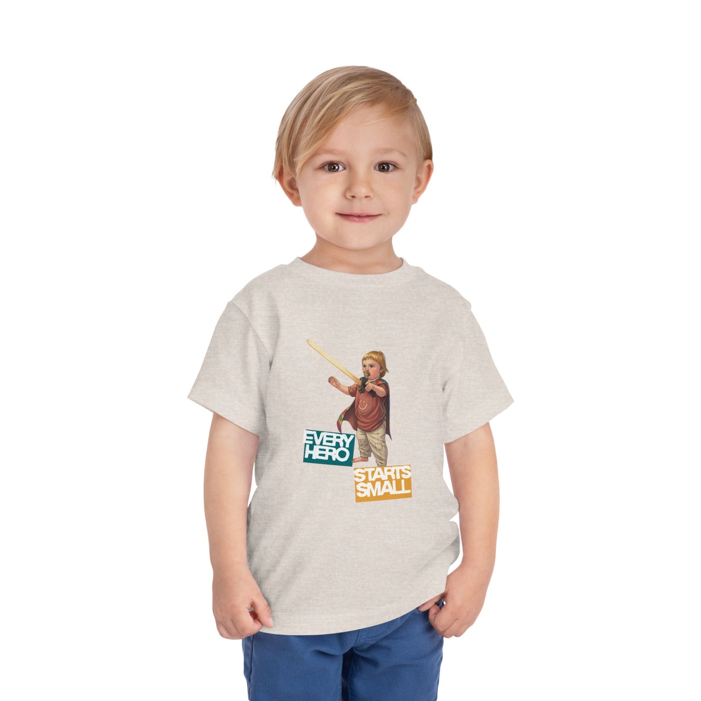 Every Hero Starts Small Toddler Tee