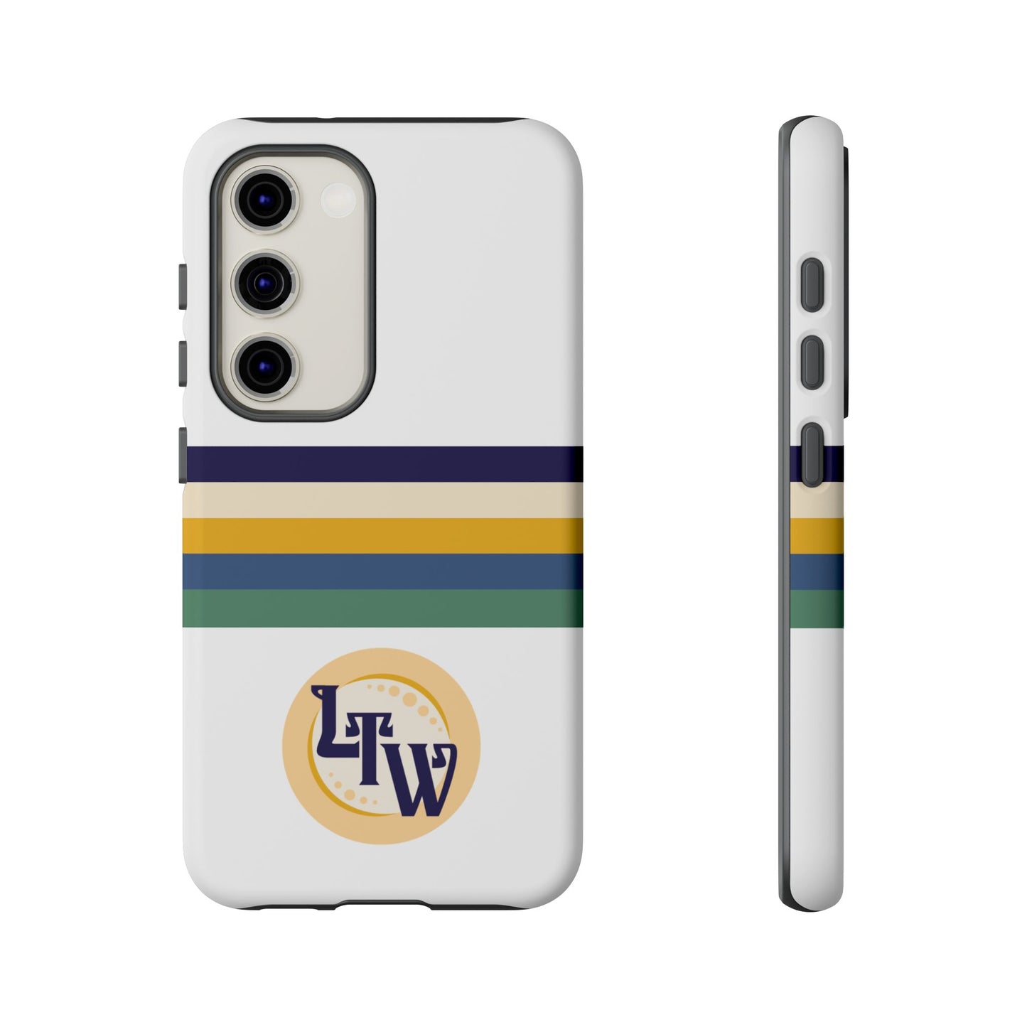 LTW Color Stripe and Monogram Tough Phone Case - Samsung
