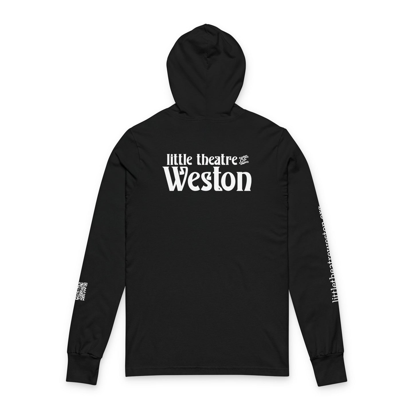 LTW White Monogram Unisex Hoodie