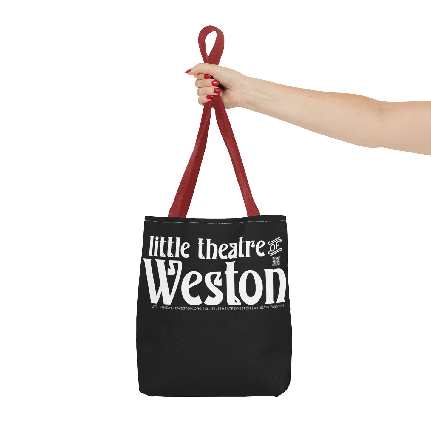 LTW White Logo Tote Bag