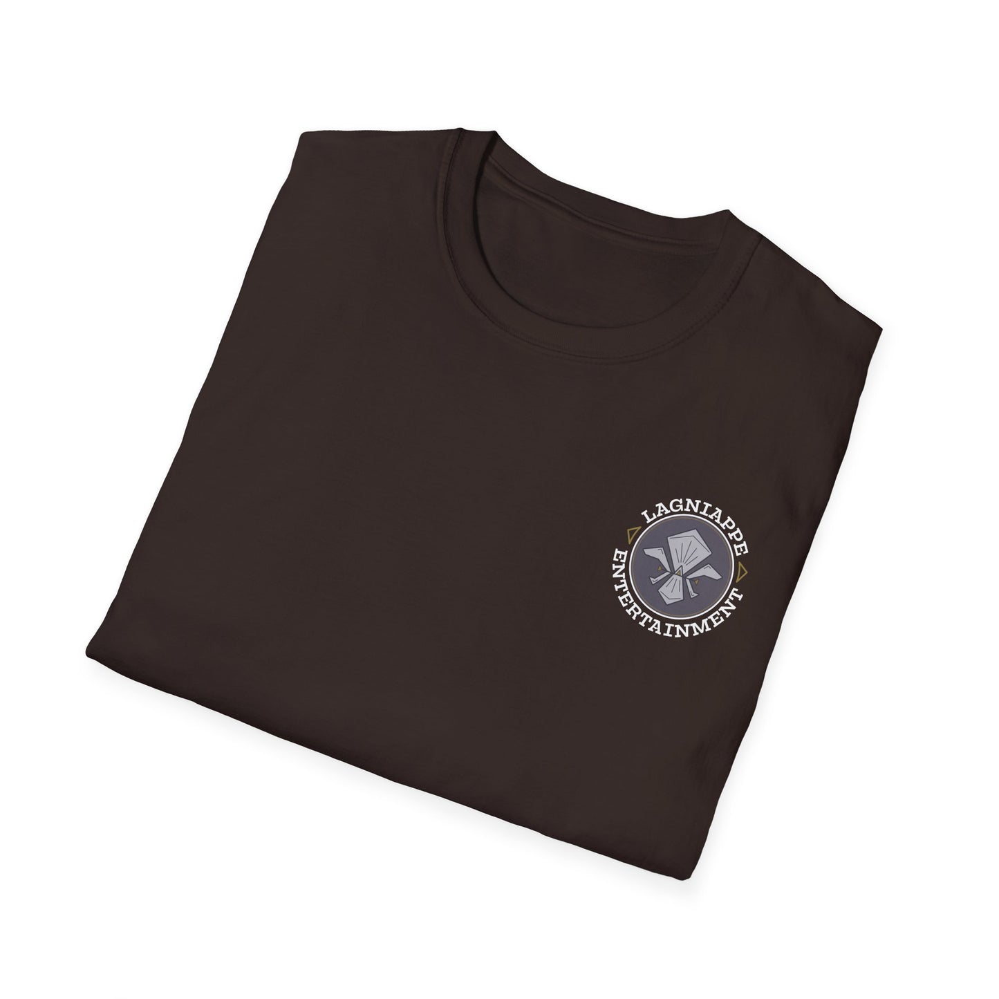 Lagniappe Entertainment Light Color Logo - Unisex Graphic Tee for Music Lovers, Casual Wear, Concerts, Gifts for Him/Her, Everyday T-Shirt