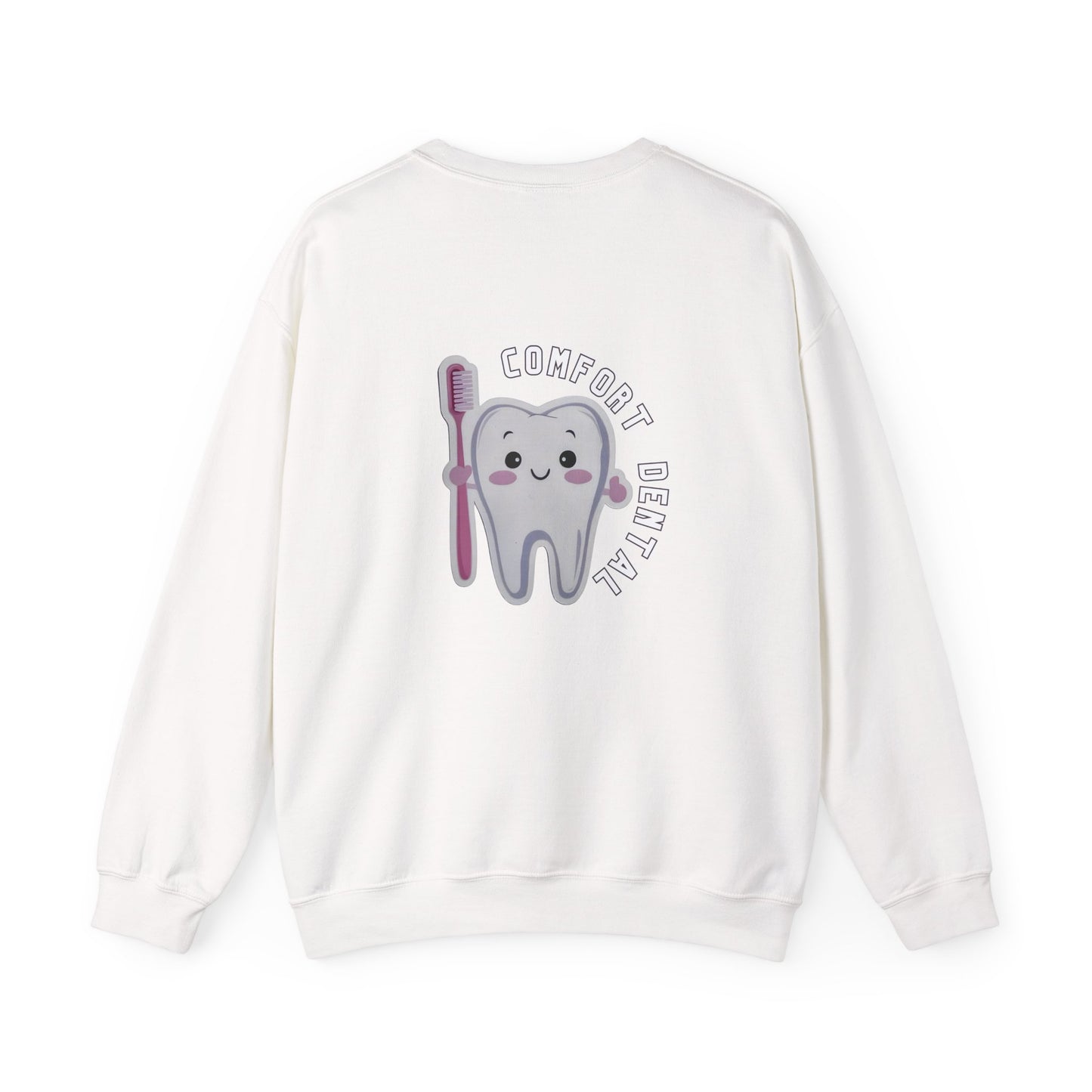 Comfort Dental Back Logo Crewneck Sweatshirt Unisex