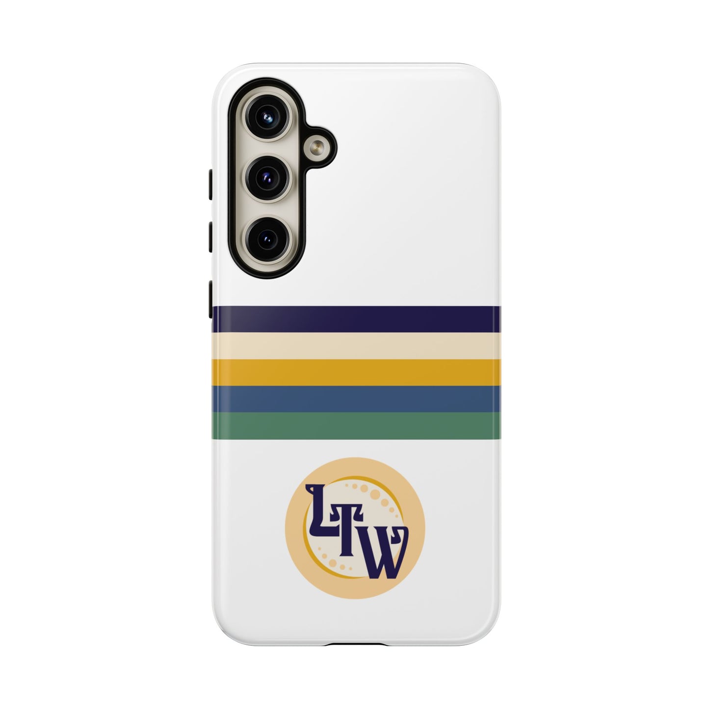 LTW Color Stripe and Monogram Tough Phone Case - Samsung