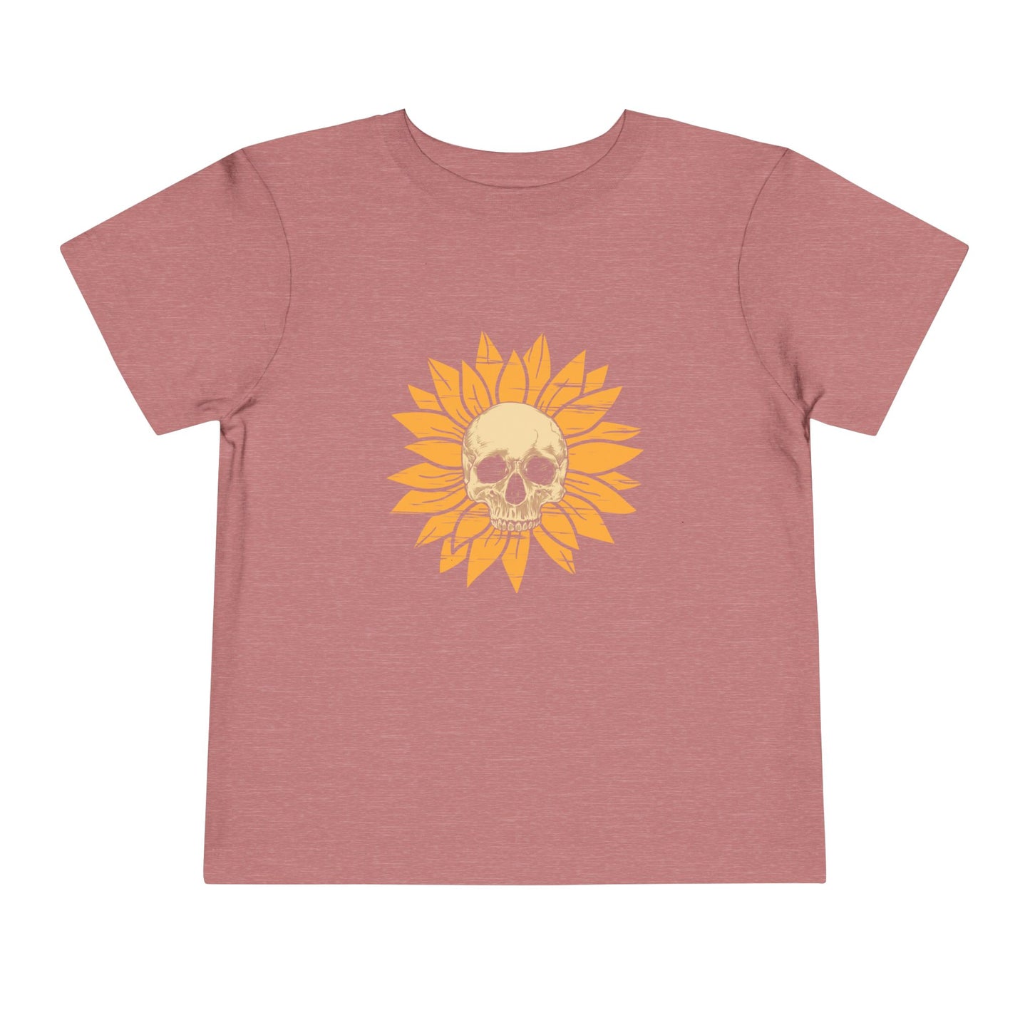Skull Sunflower Toddler Tee