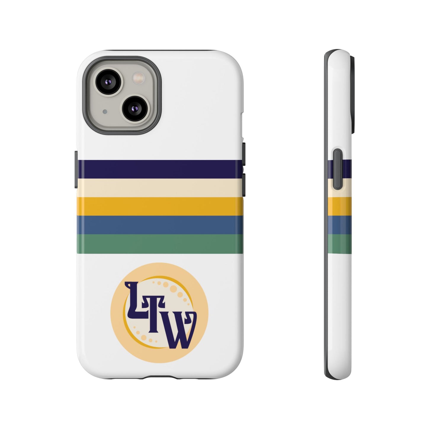 LTW Color Stripe and Monogram Tough Phone Case - iPhone