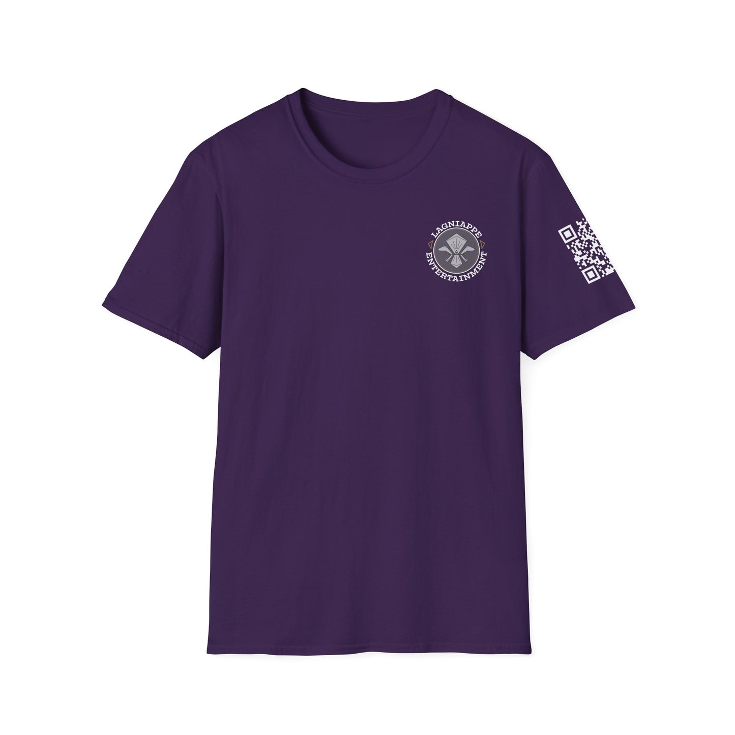 Lagniappe Entertainment Light Color Logo - Unisex Graphic Tee for Music Lovers, Casual Wear, Concerts, Gifts for Him/Her, Everyday T-Shirt