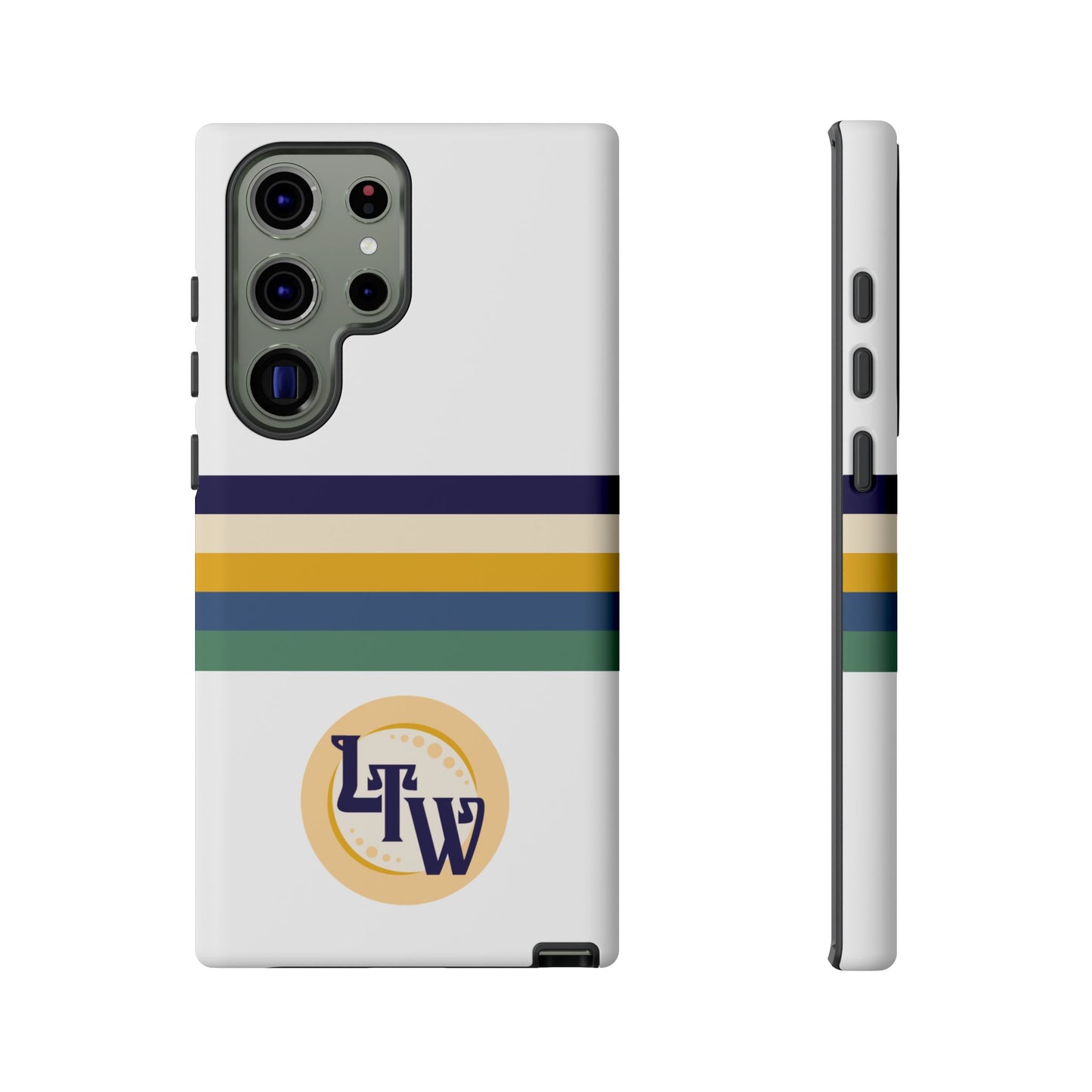 LTW Color Stripe and Monogram Tough Phone Case - Samsung