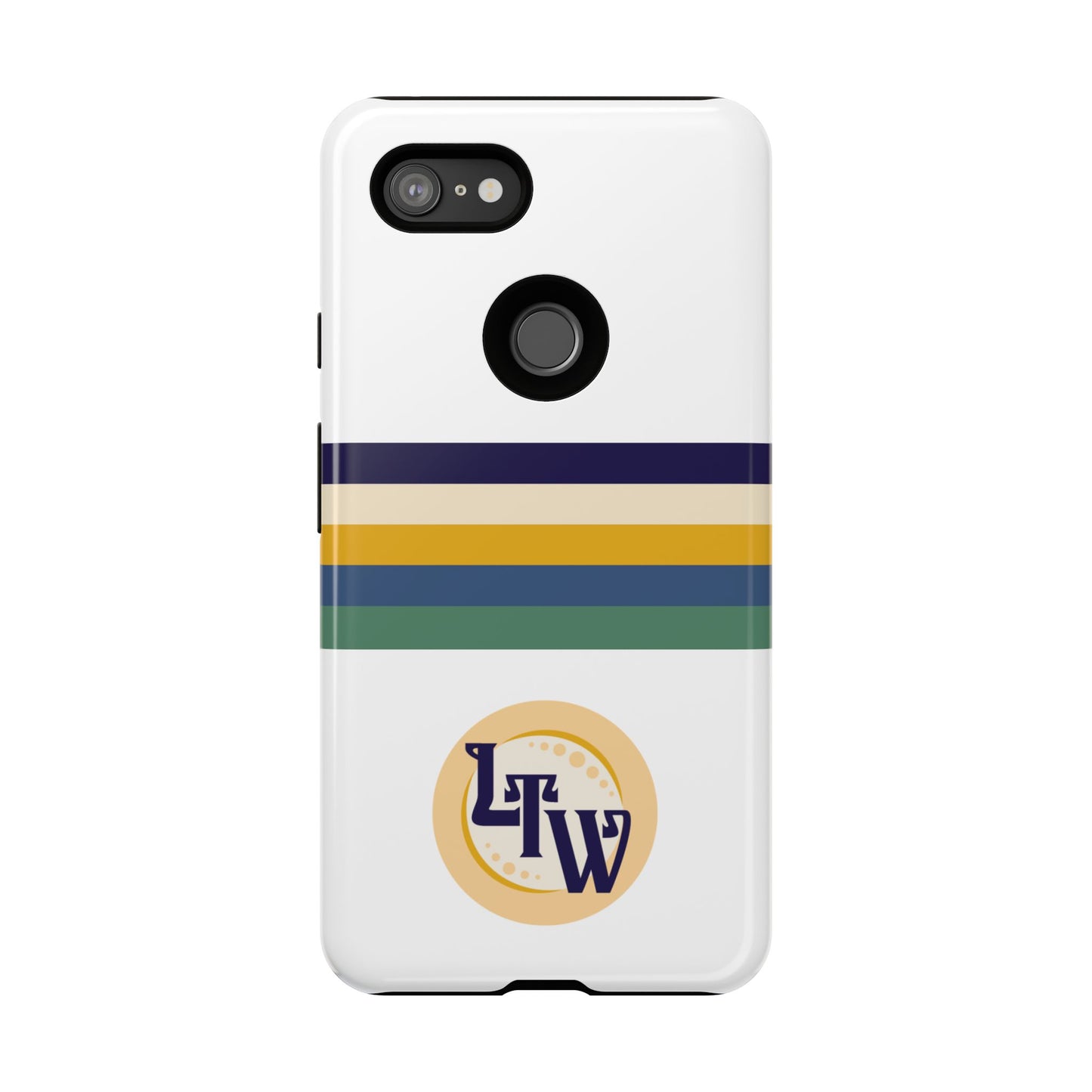 LTW Color Stripe and Monogram Tough Phone Case - Google Pixel