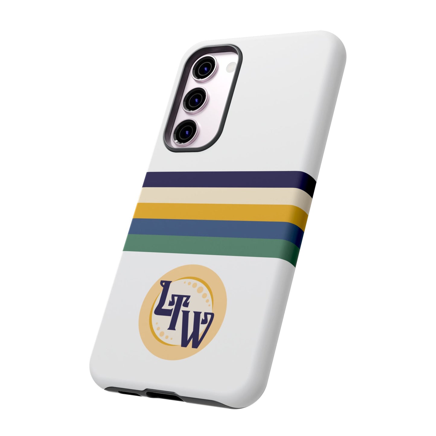 LTW Color Stripe and Monogram Tough Phone Case - Samsung
