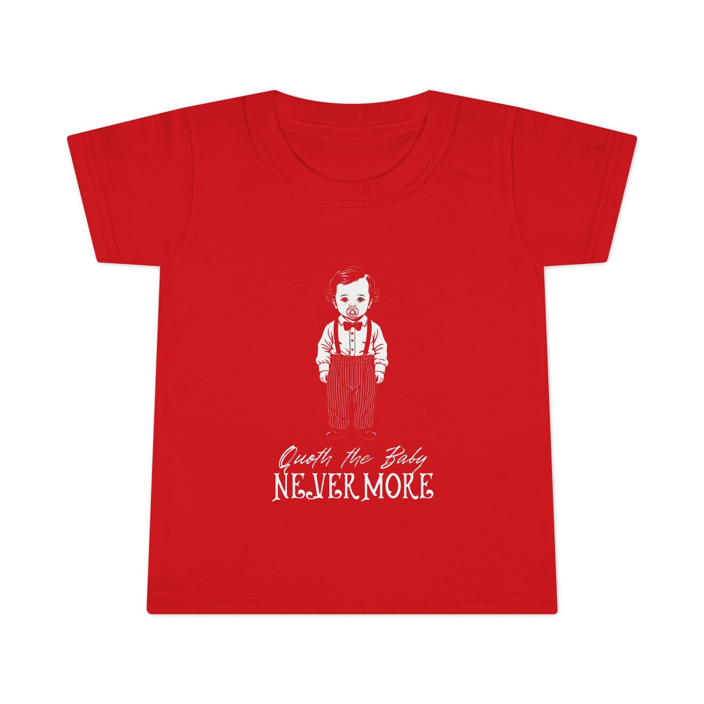Little Edgar Words Toddler Tee