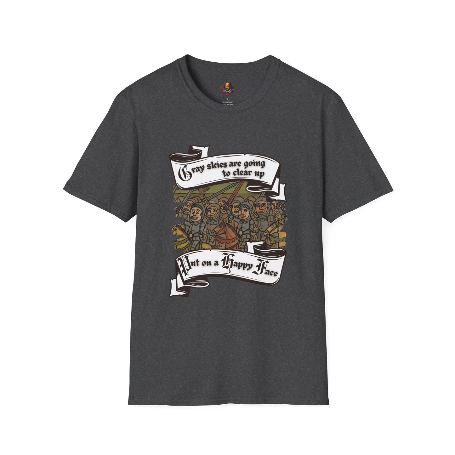 Put on a Happy Face Softstyle Unisex Tee