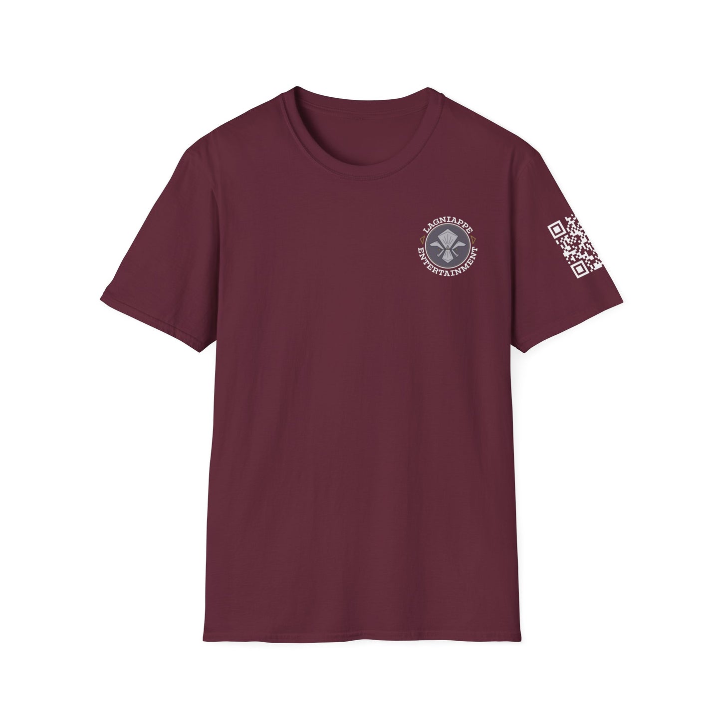 Lagniappe Entertainment Light Color Logo - Unisex Graphic Tee for Music Lovers, Casual Wear, Concerts, Gifts for Him/Her, Everyday T-Shirt