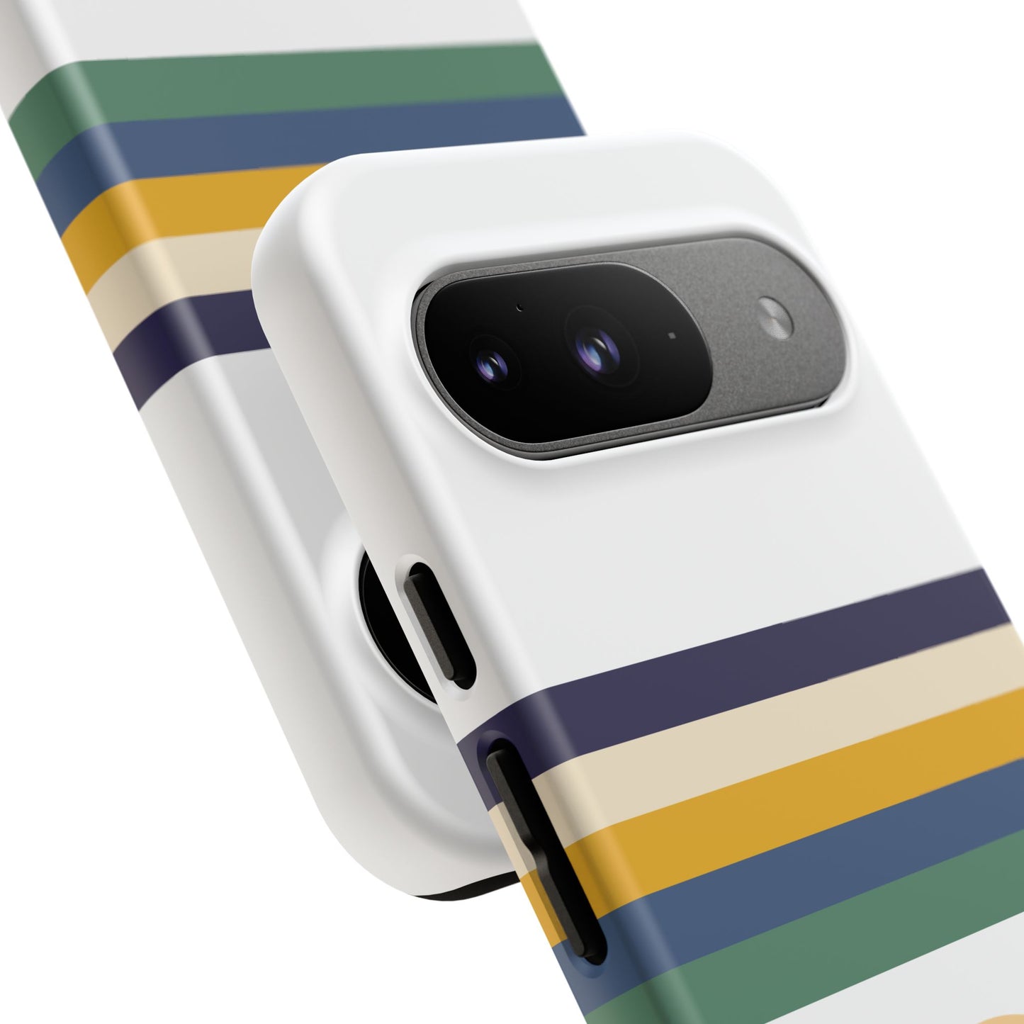 LTW Color Stripe and Monogram Tough Phone Case - Google Pixel