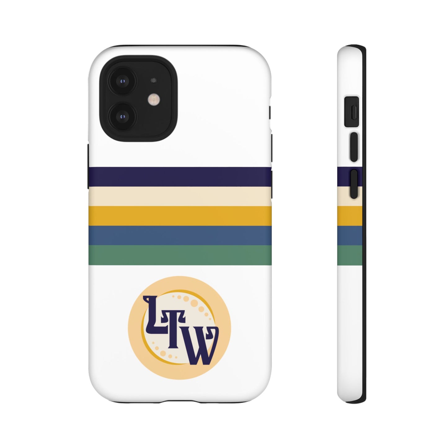 LTW Color Stripe and Monogram Tough Phone Case - iPhone