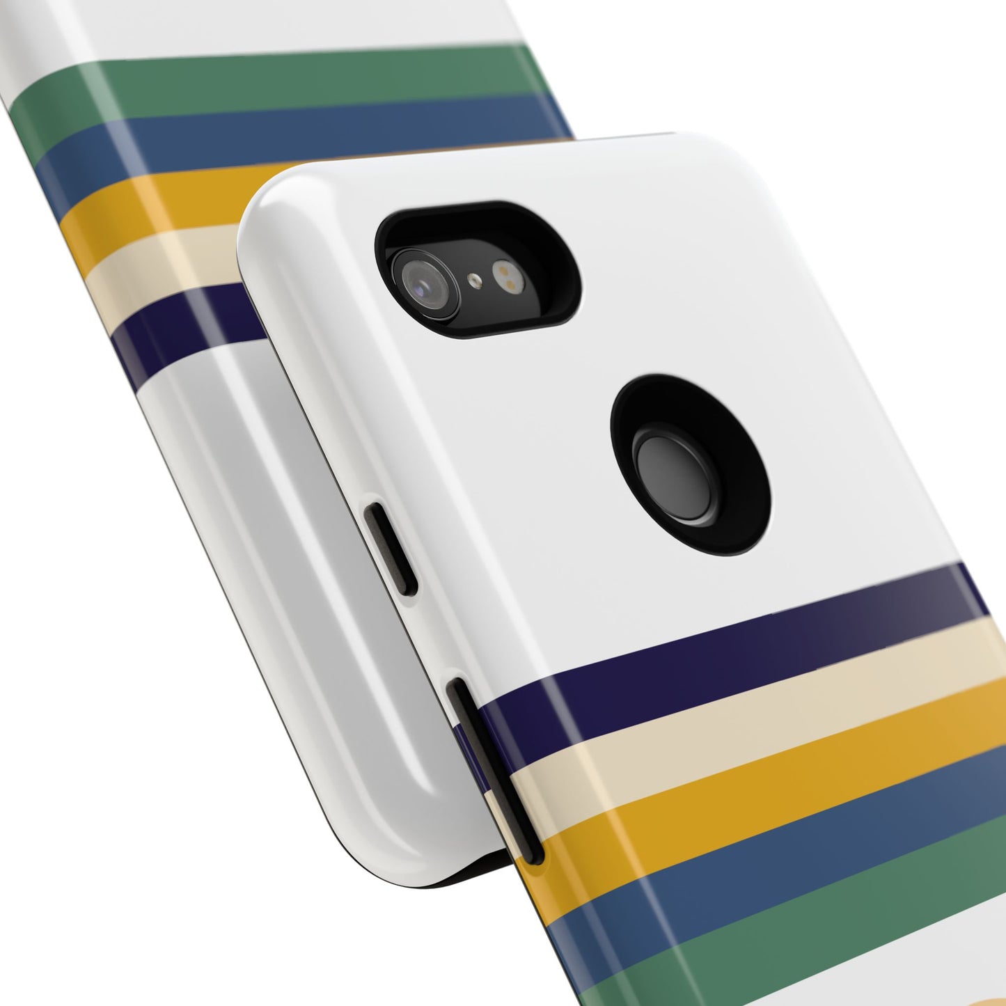 LTW Color Stripe and Monogram Tough Phone Case - Google Pixel