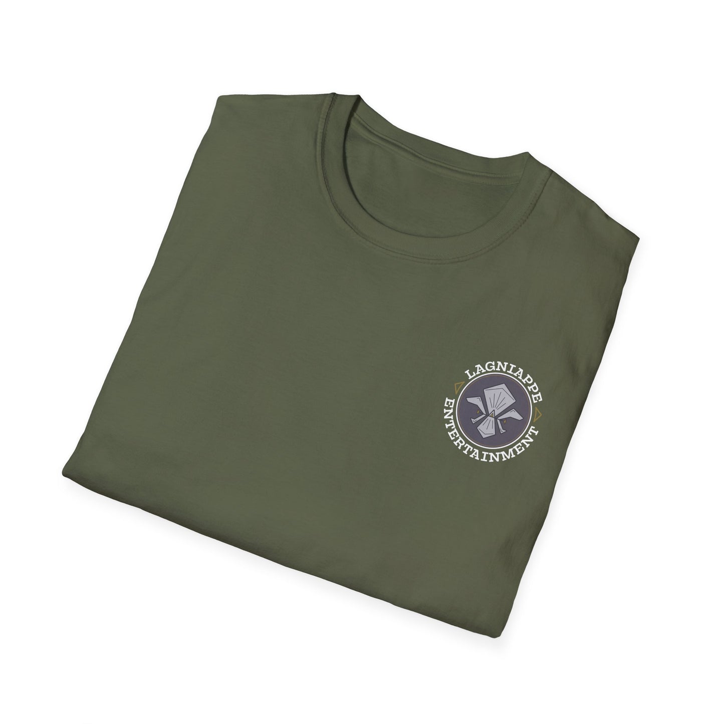Lagniappe Entertainment Light Color Logo - Unisex Graphic Tee for Music Lovers, Casual Wear, Concerts, Gifts for Him/Her, Everyday T-Shirt