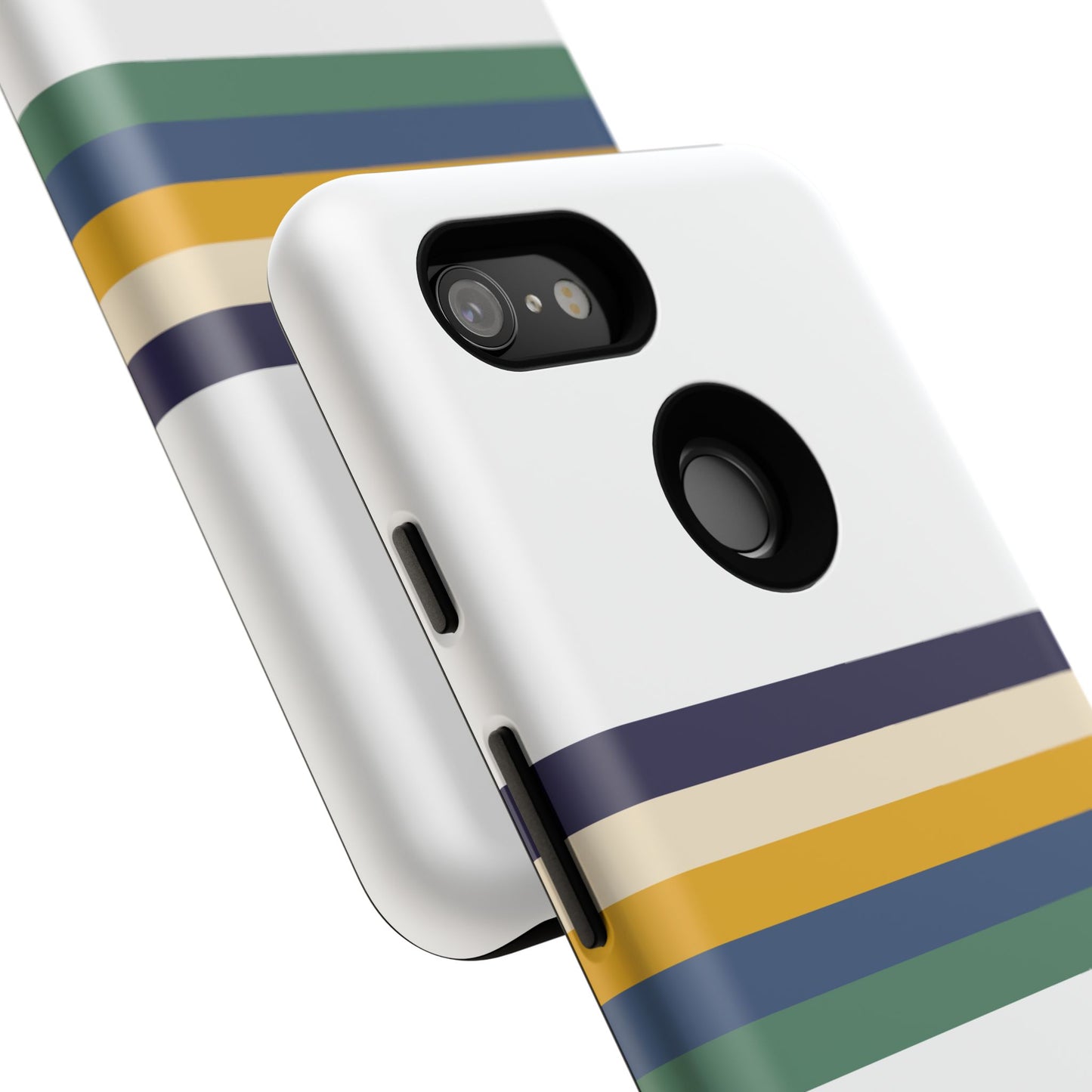 LTW Color Stripe and Monogram Tough Phone Case - Google Pixel